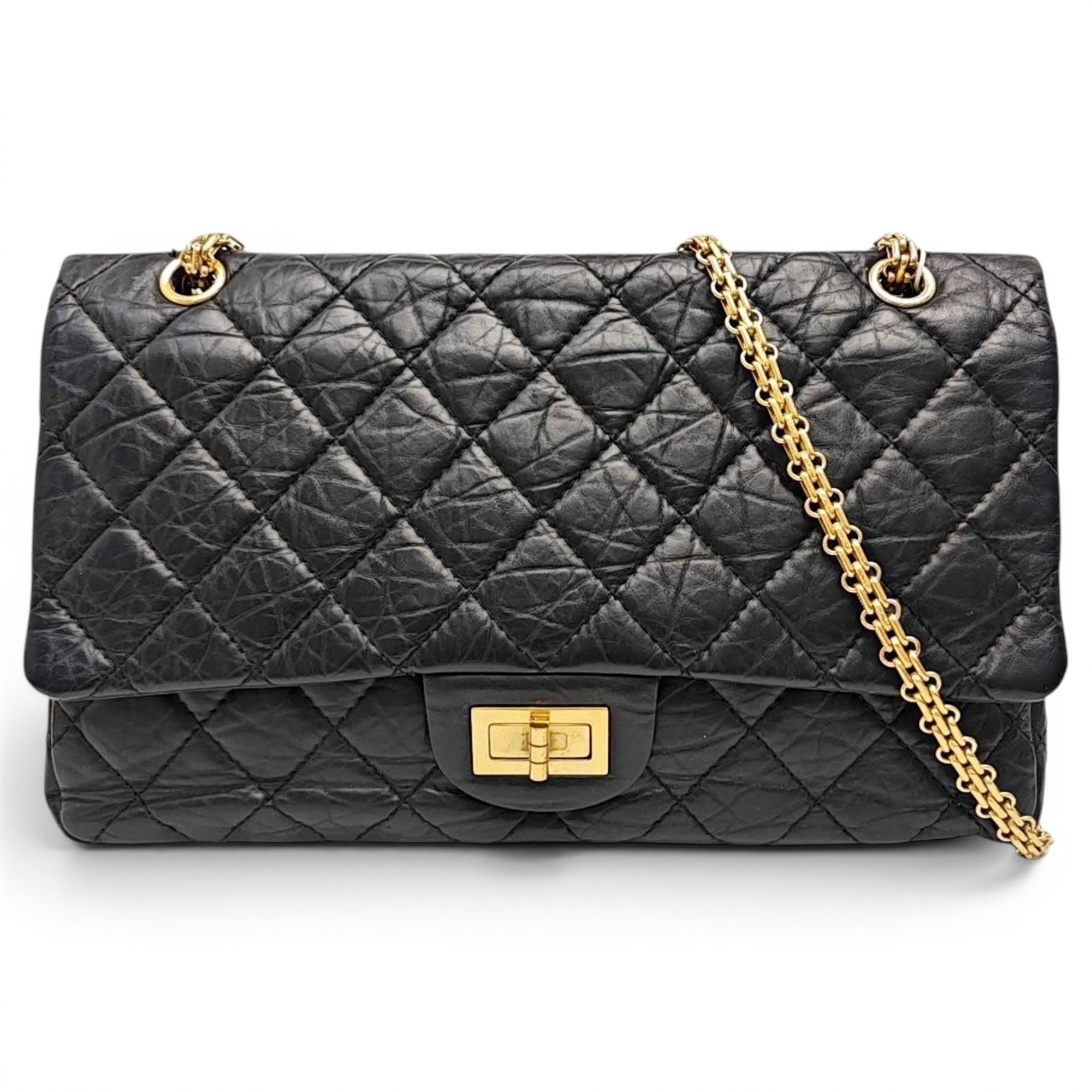 2.55 leather handbag