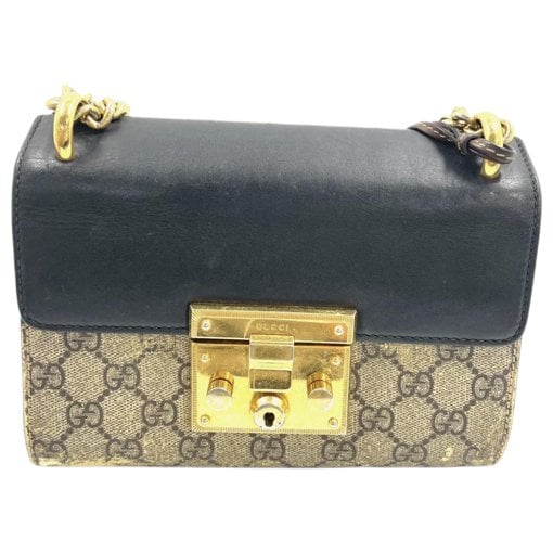 Padlock cloth handbag