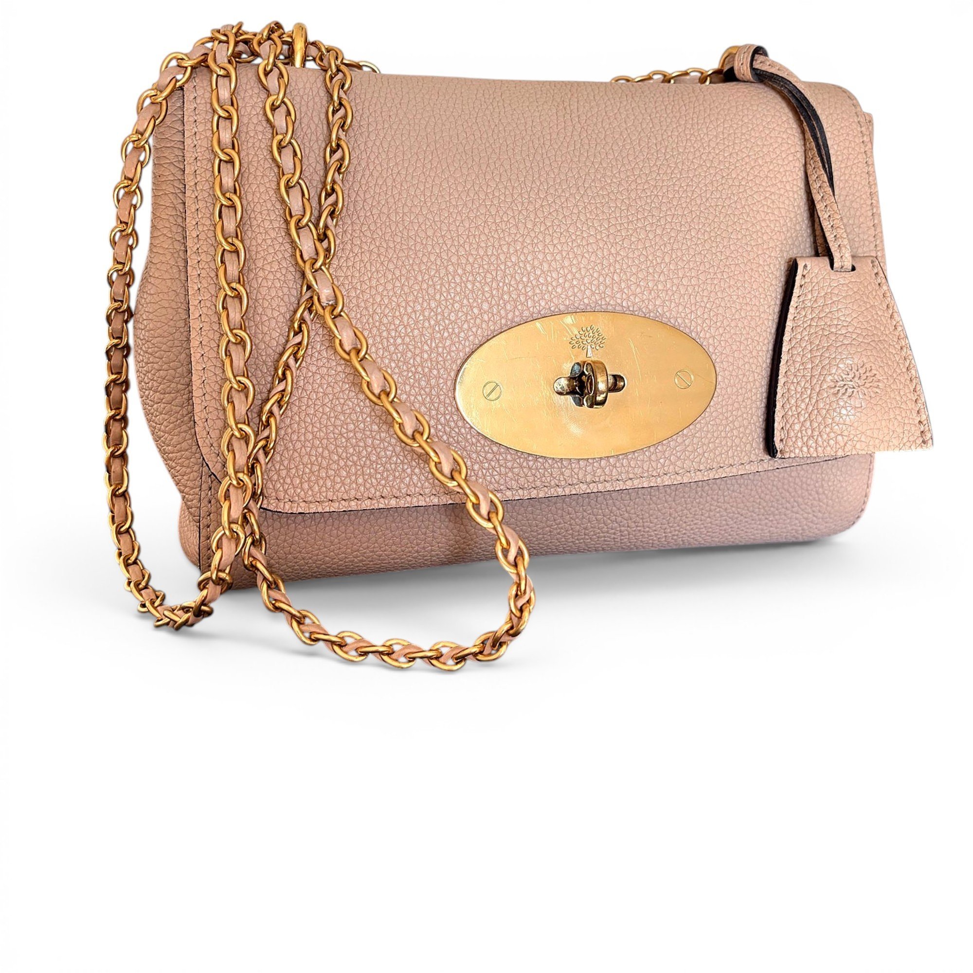 Lily leather handbag