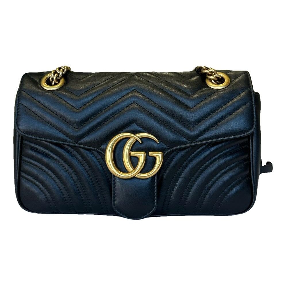GG Marmont Flap leather handbag