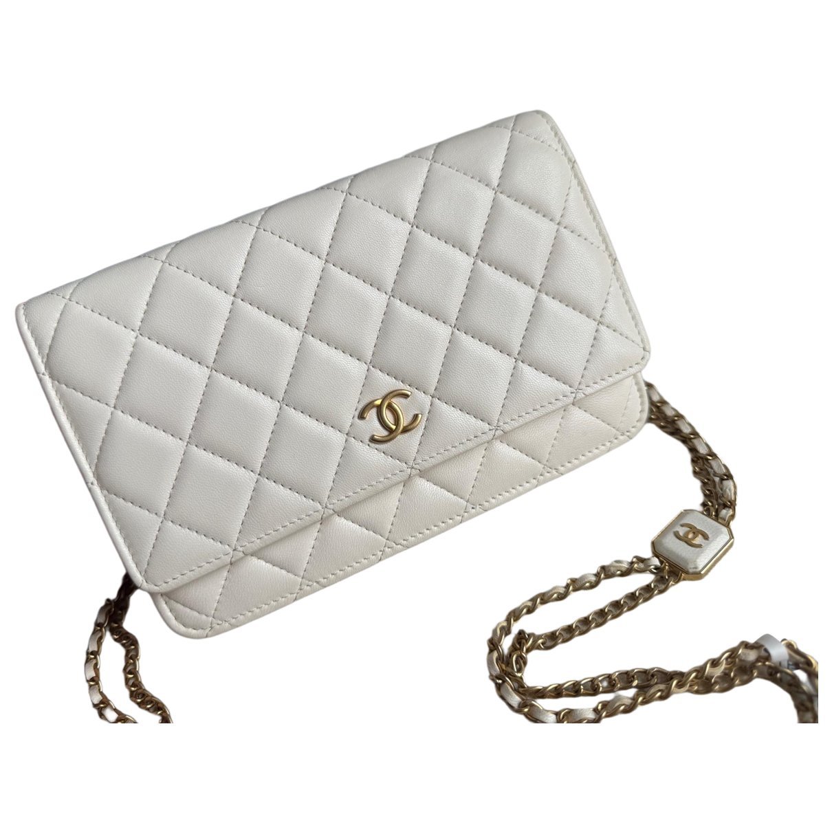 Wallet On Chain Timeless/Classique leather crossbody bag