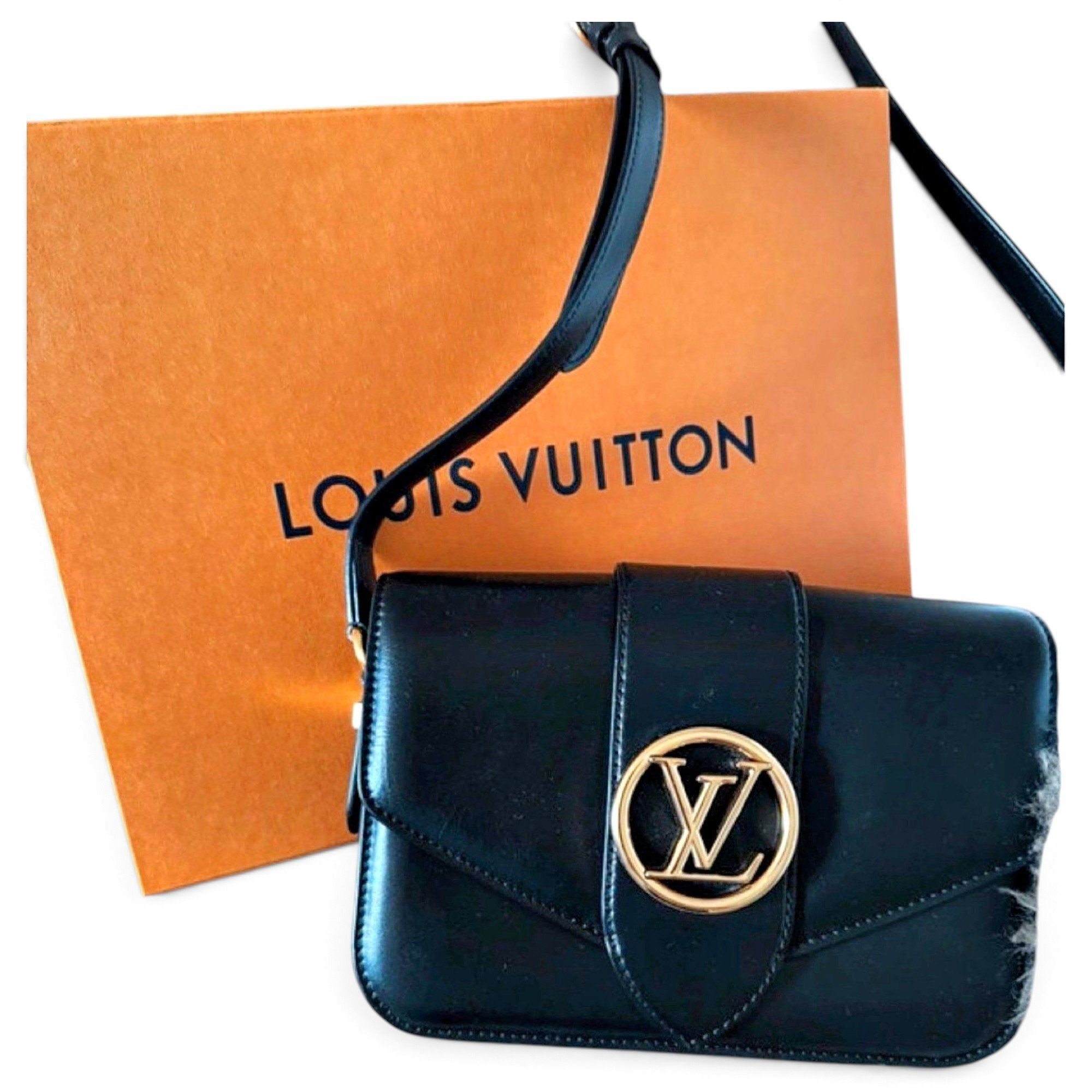 Pont Neuf leather crossbody bag