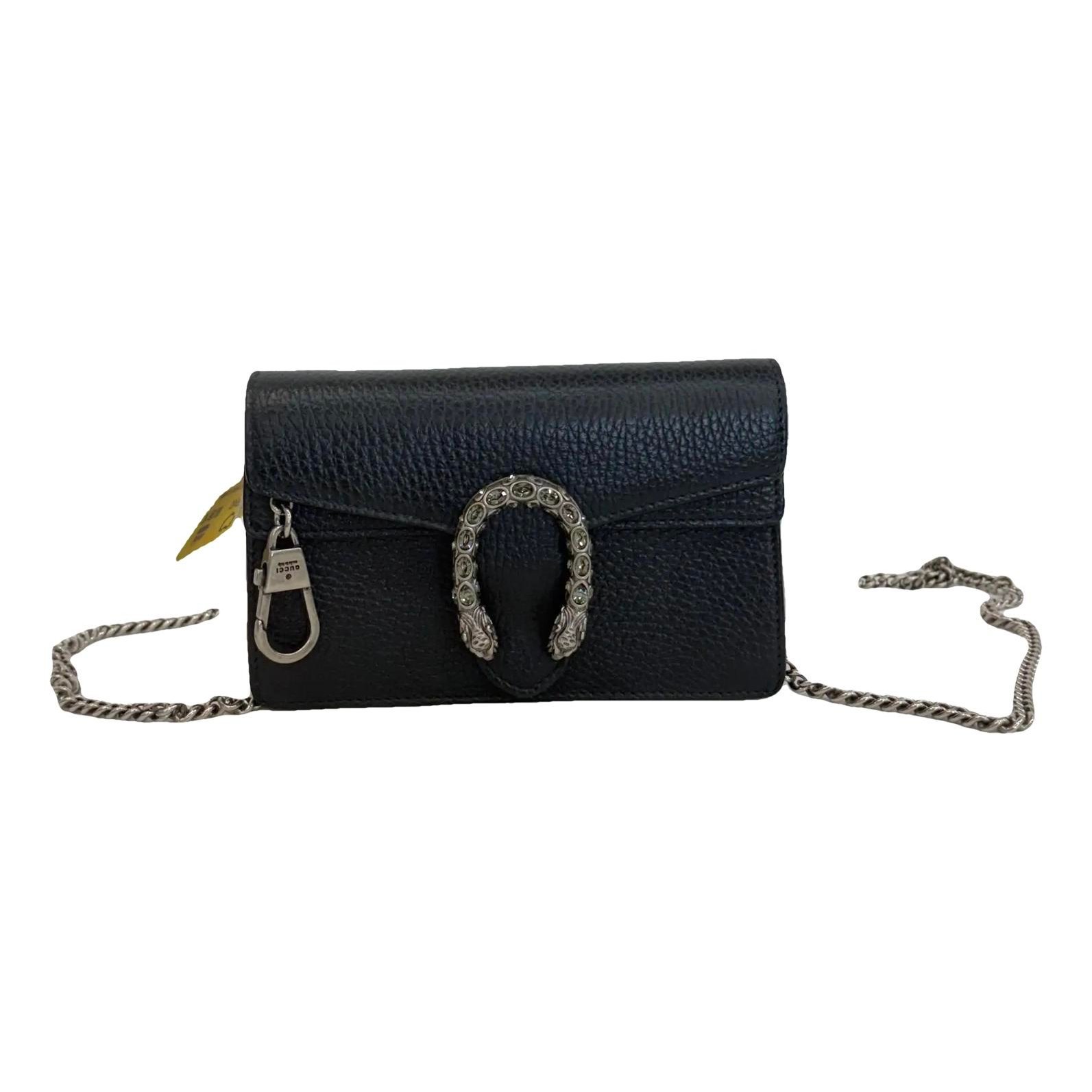 Dionysus Super Mini leather crossbody bag