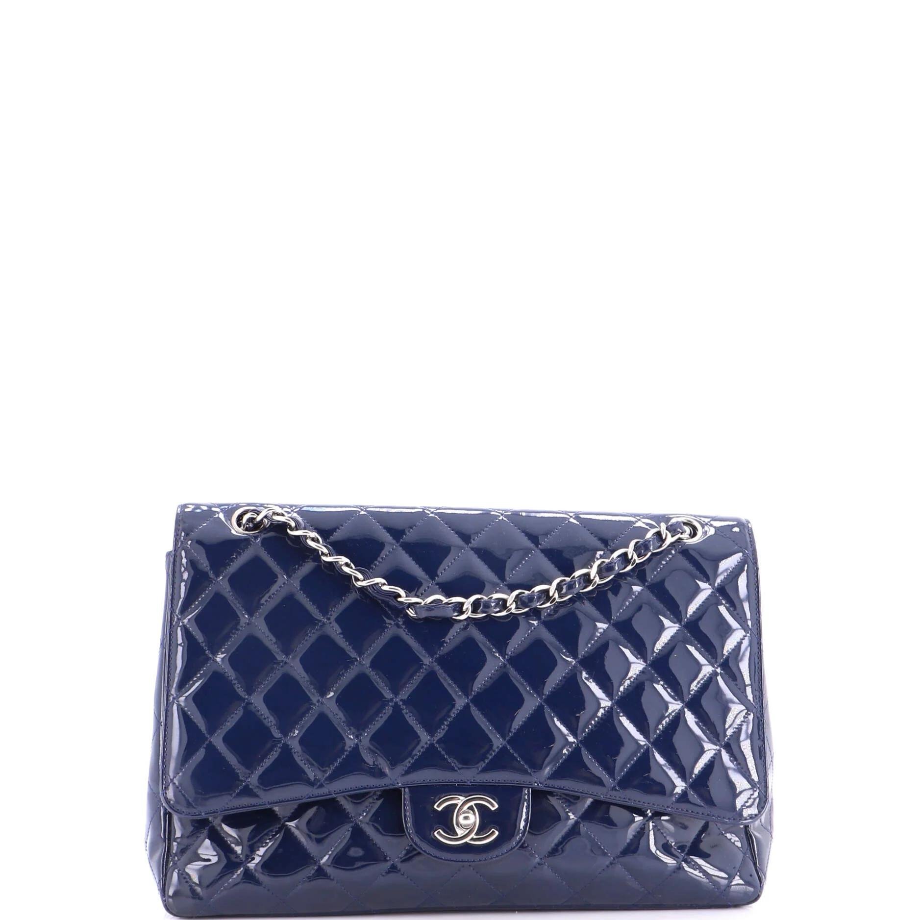 Timeless/Classique patent leather handbag