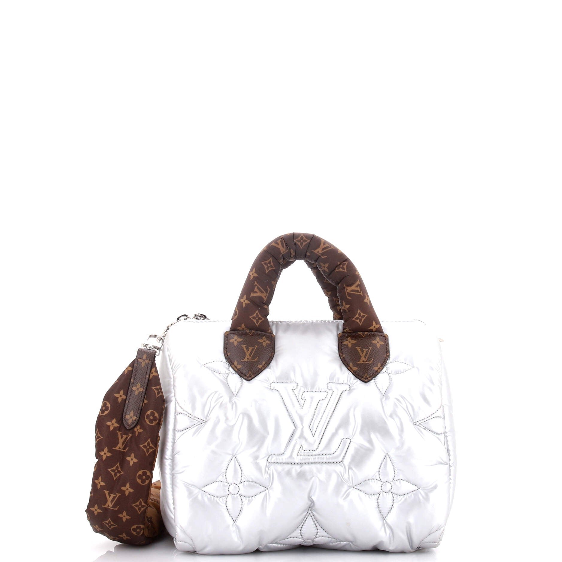 Louis Vuitton Speedy Bandouliere Bag Monogram Quilted Econyl Nylon 25
