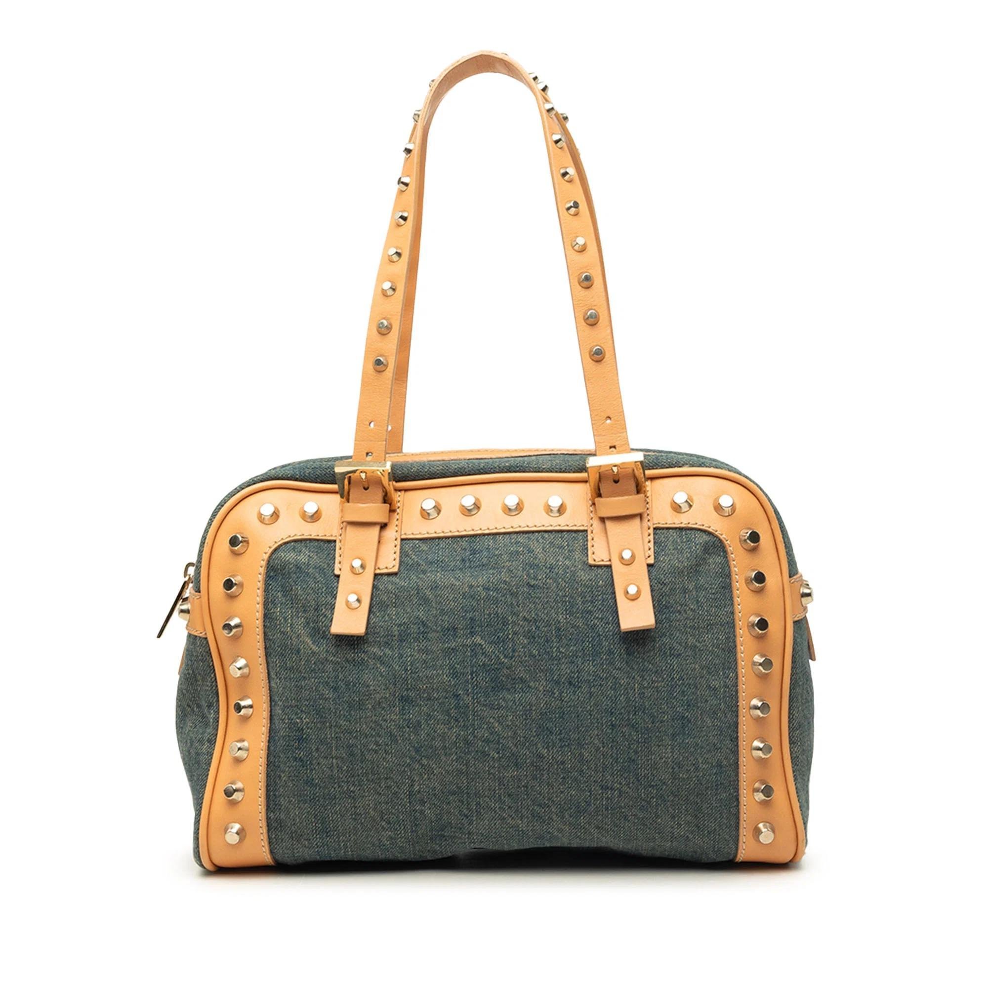 Fendi Pocket leather handbag