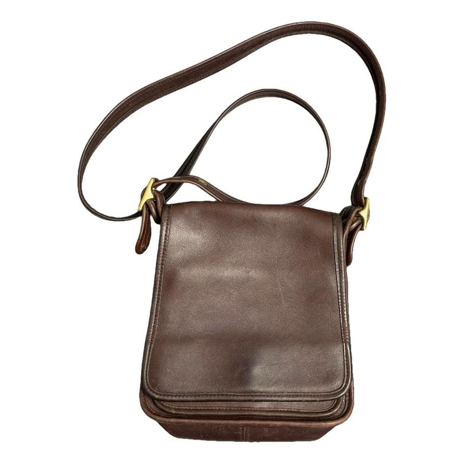 Smooth Crossbody leather crossbody bag