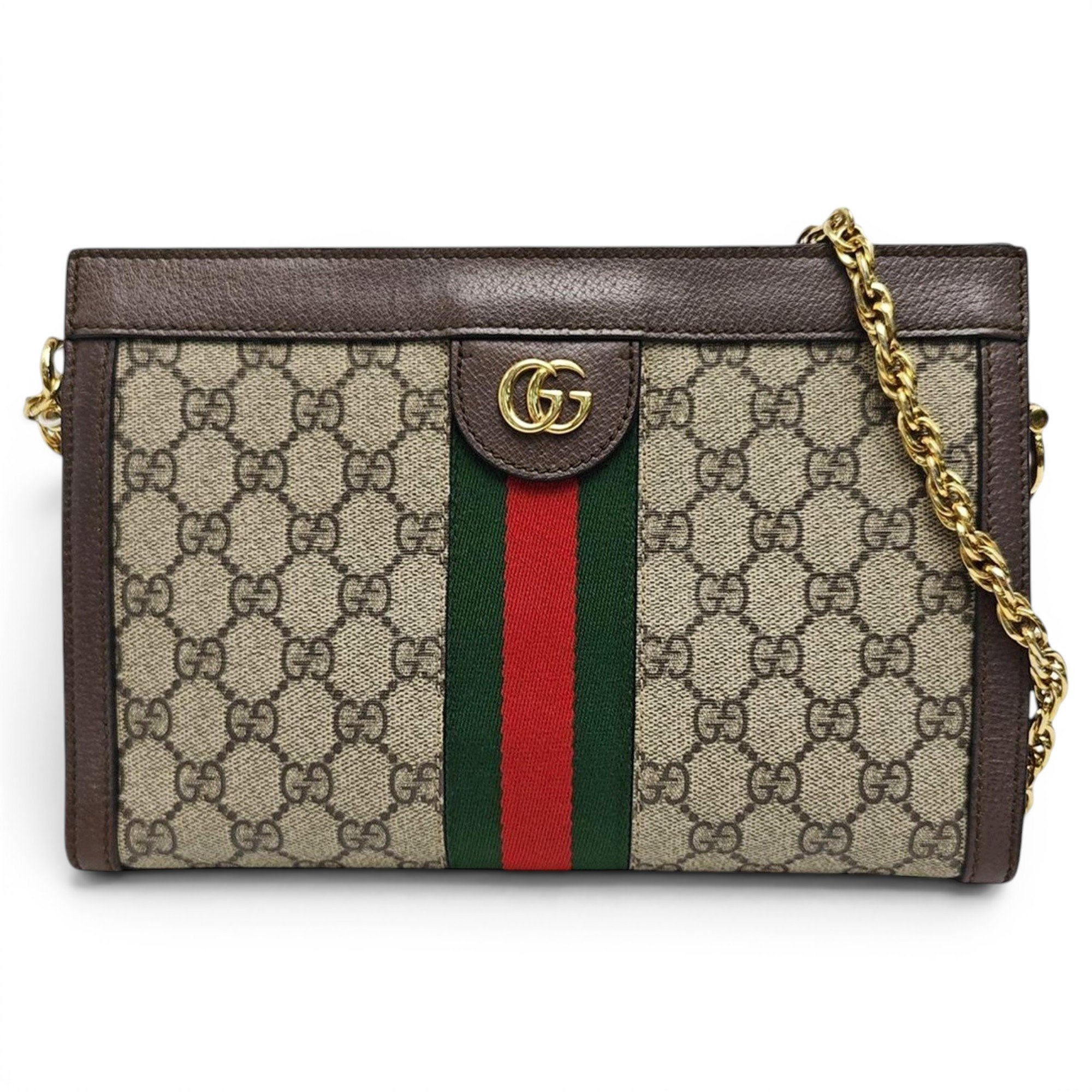 Ophidia leather handbag