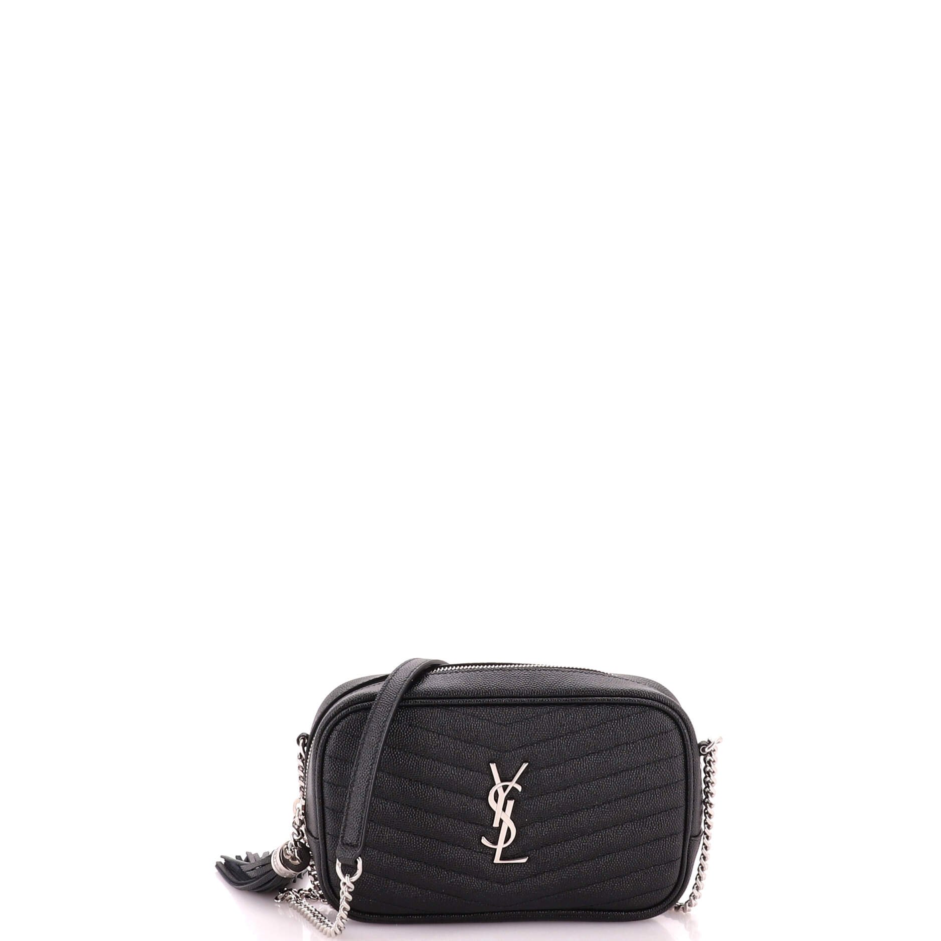 LouLou Crossbody Bag Matelasse Chevron Leather Mini