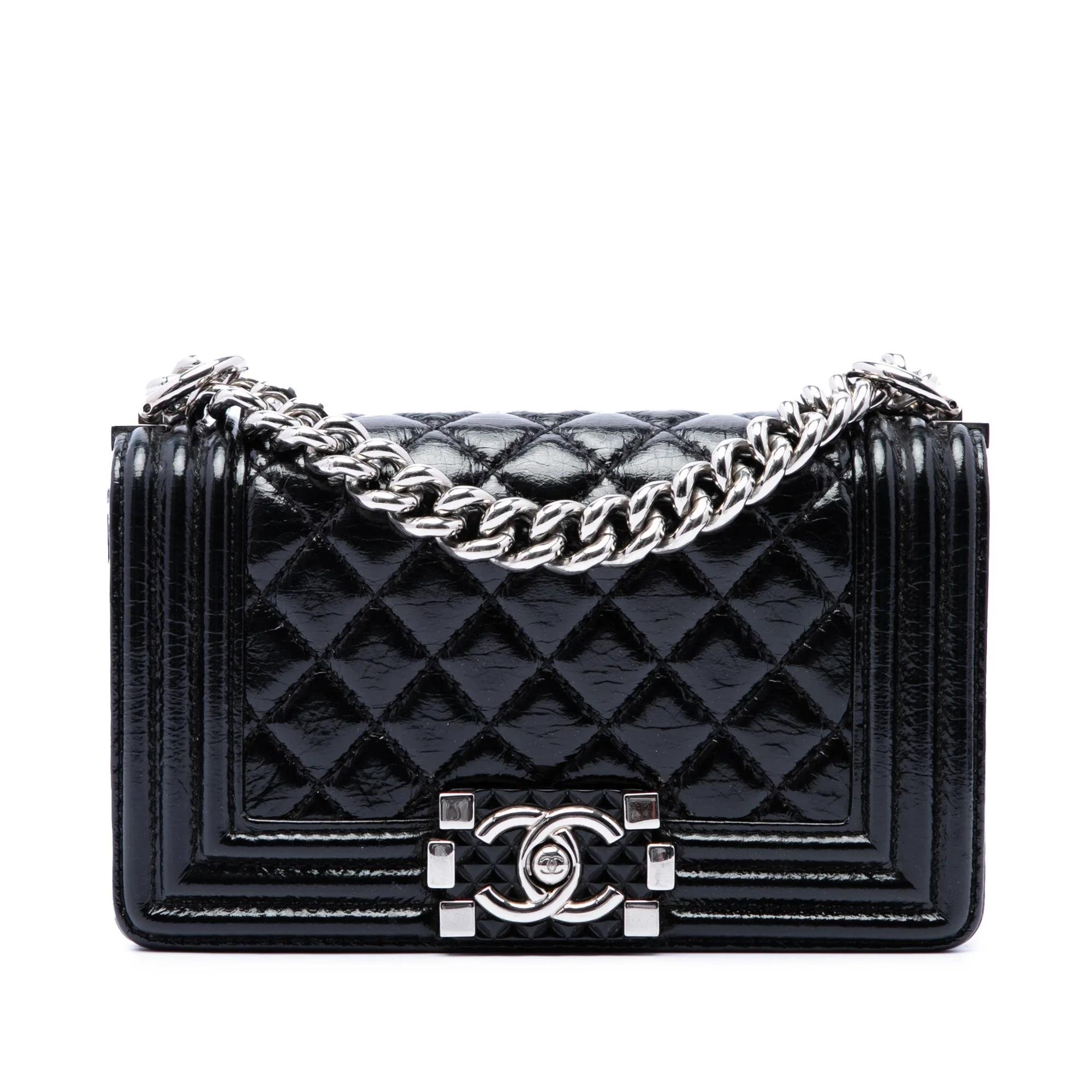 Boy leather crossbody bag