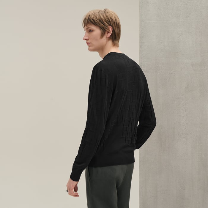 Noir "Meli-mors Integral" Crewneck Sweater