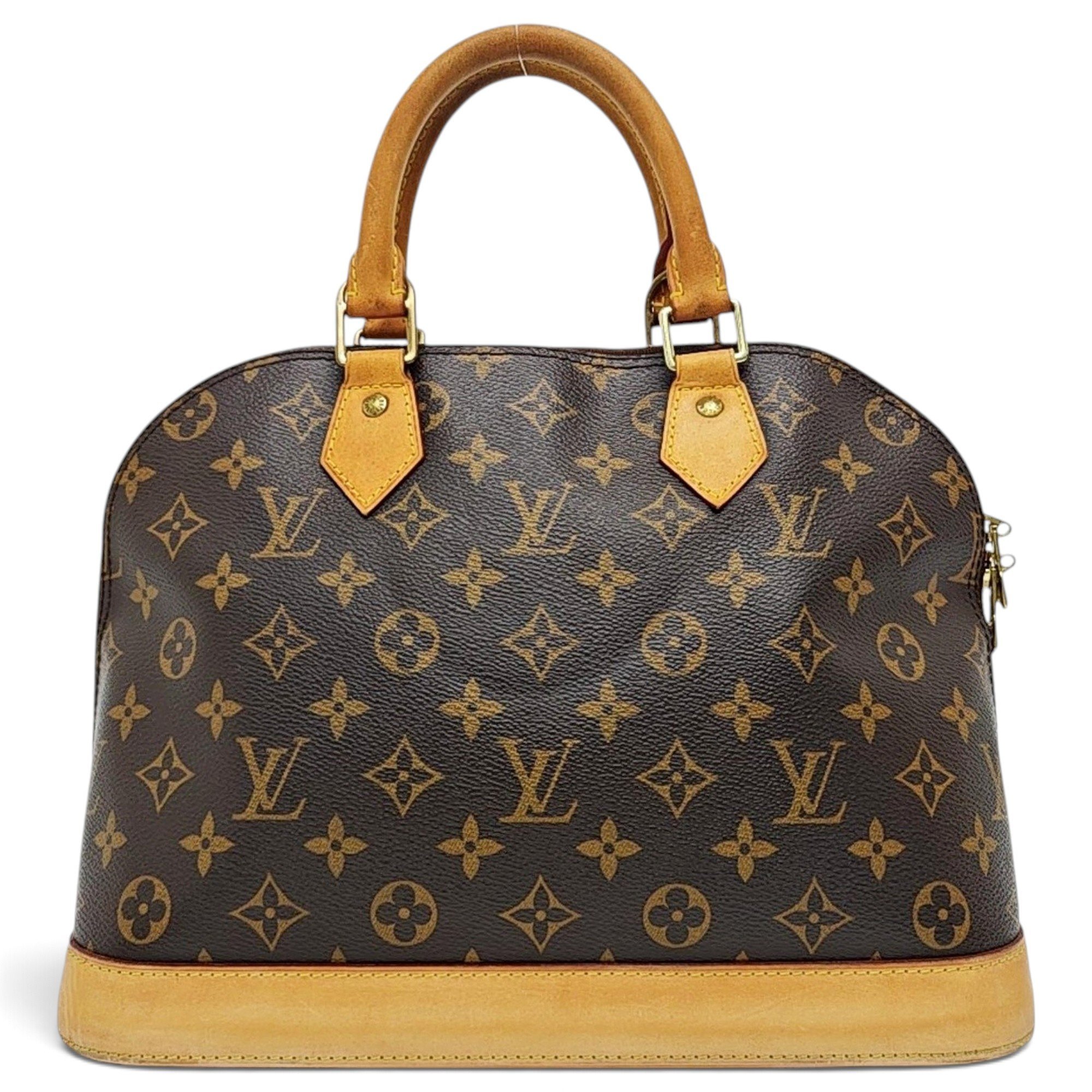 Alma leather handbag
