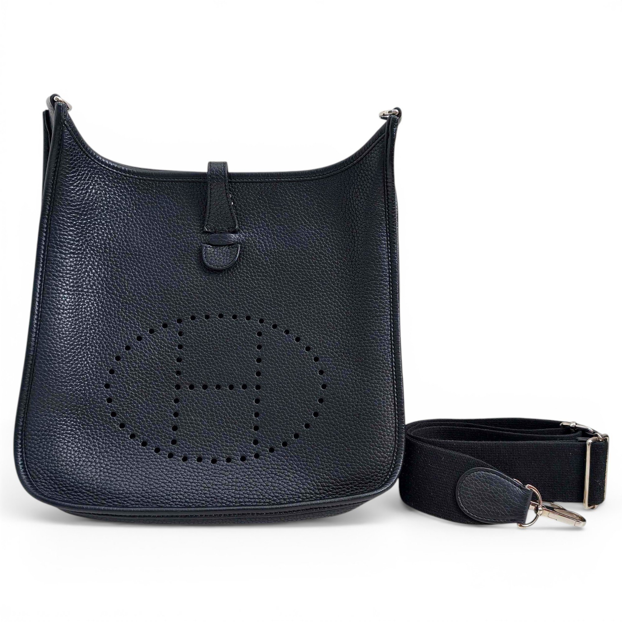 Evelyne leather handbag