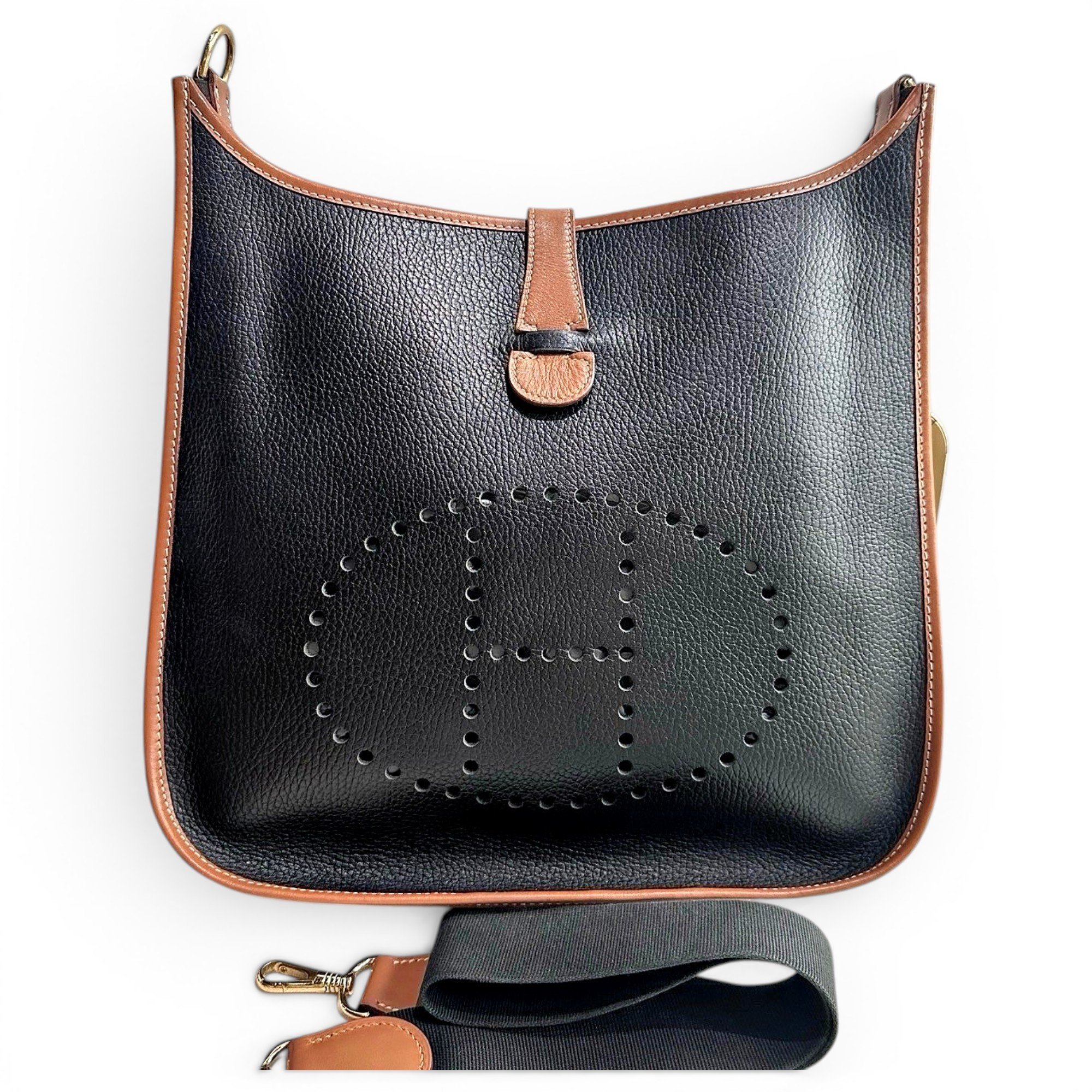 Evelyne leather crossbody bag