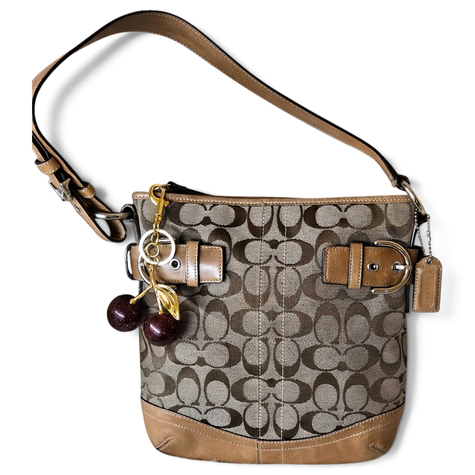 Signature Sufflette leather handbag
