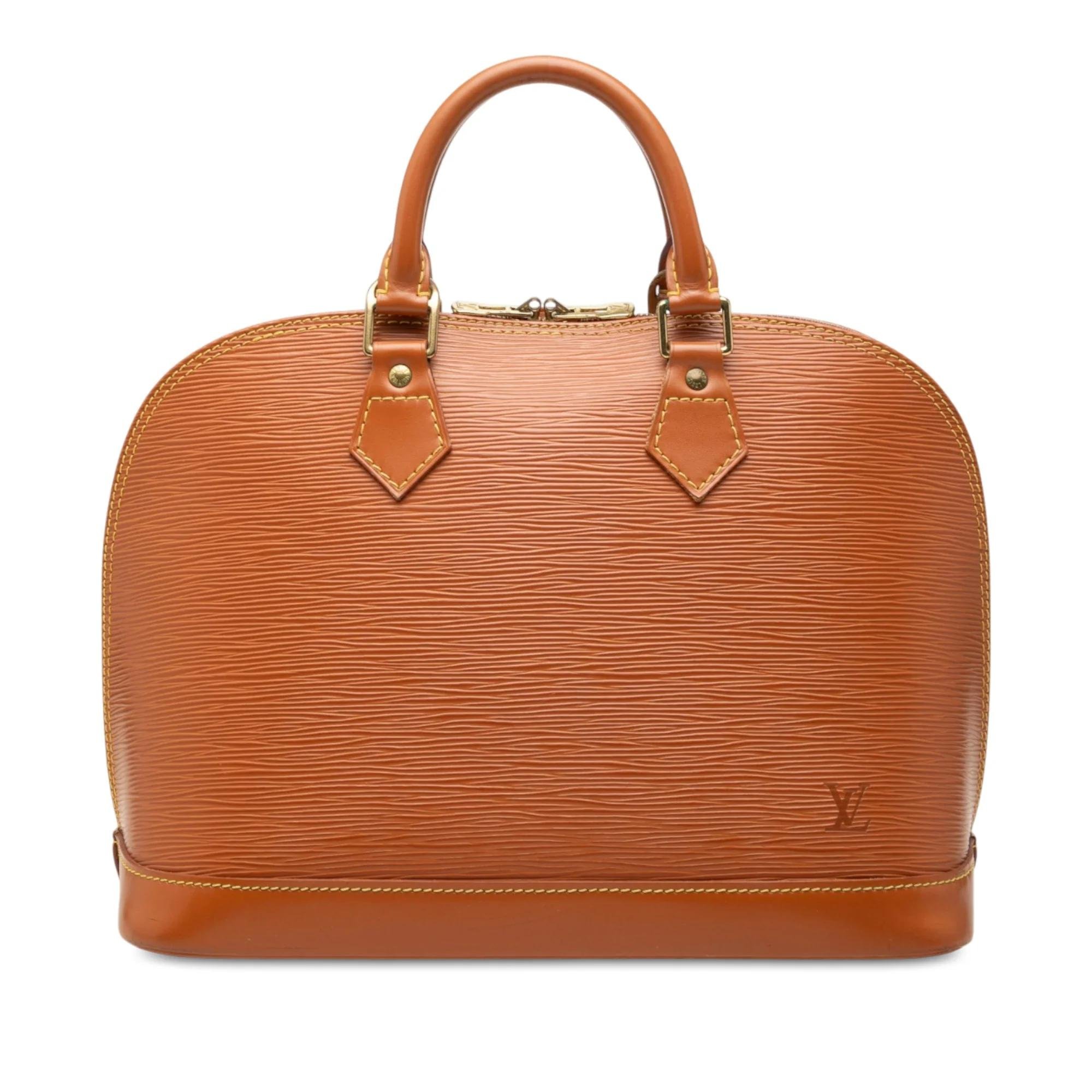 Alma leather handbag
