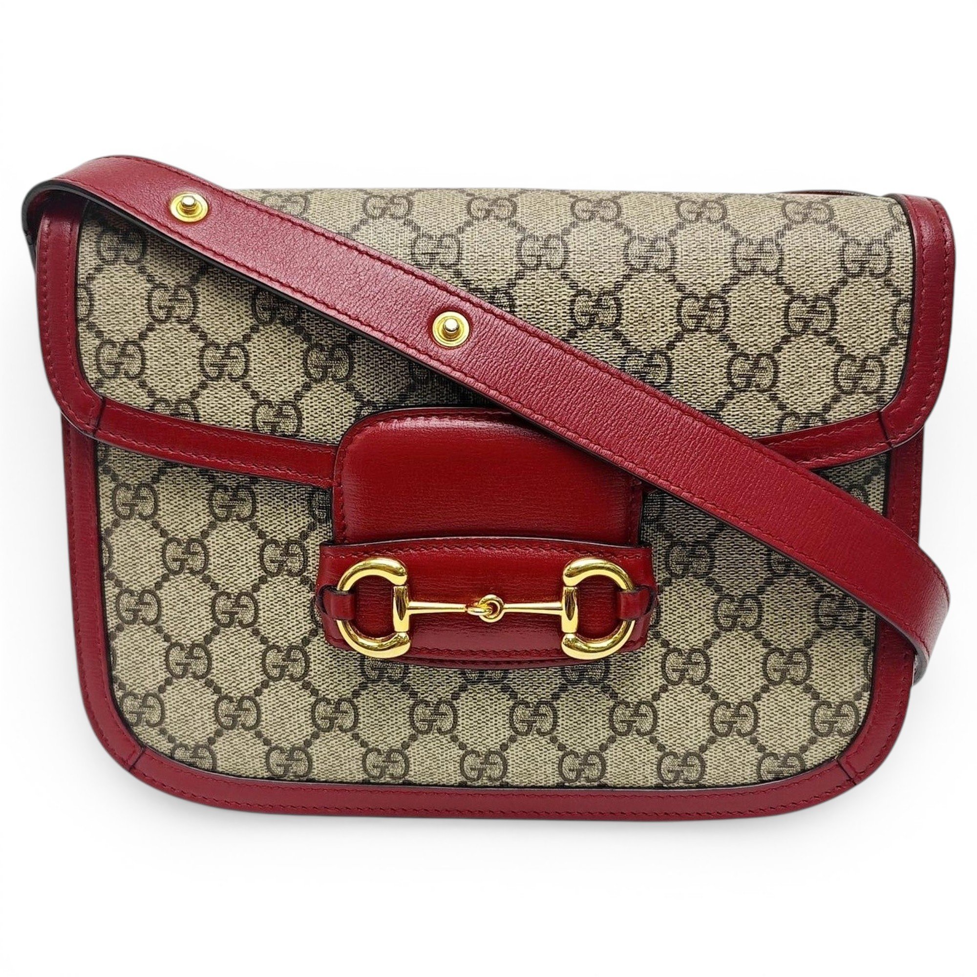 Handle Horsebit 1955 leather handbag
