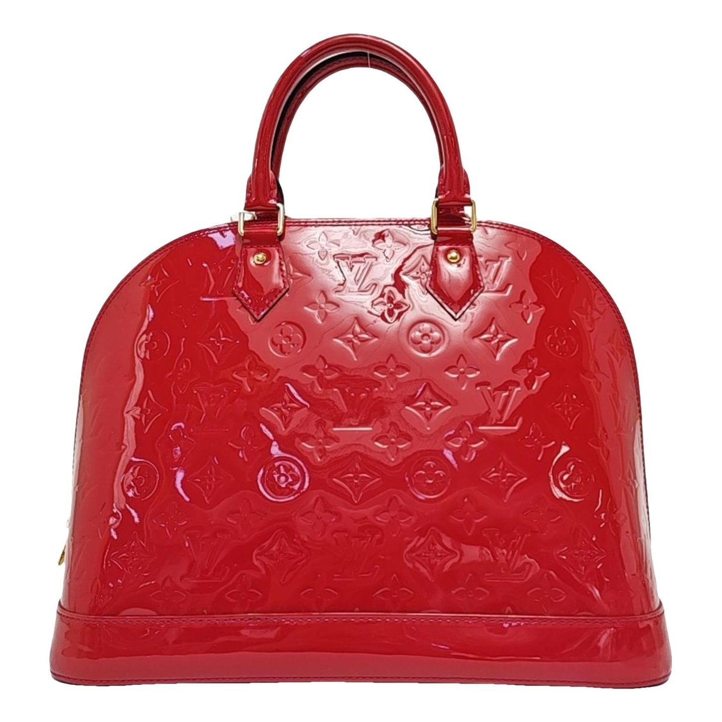 Alma patent leather handbag