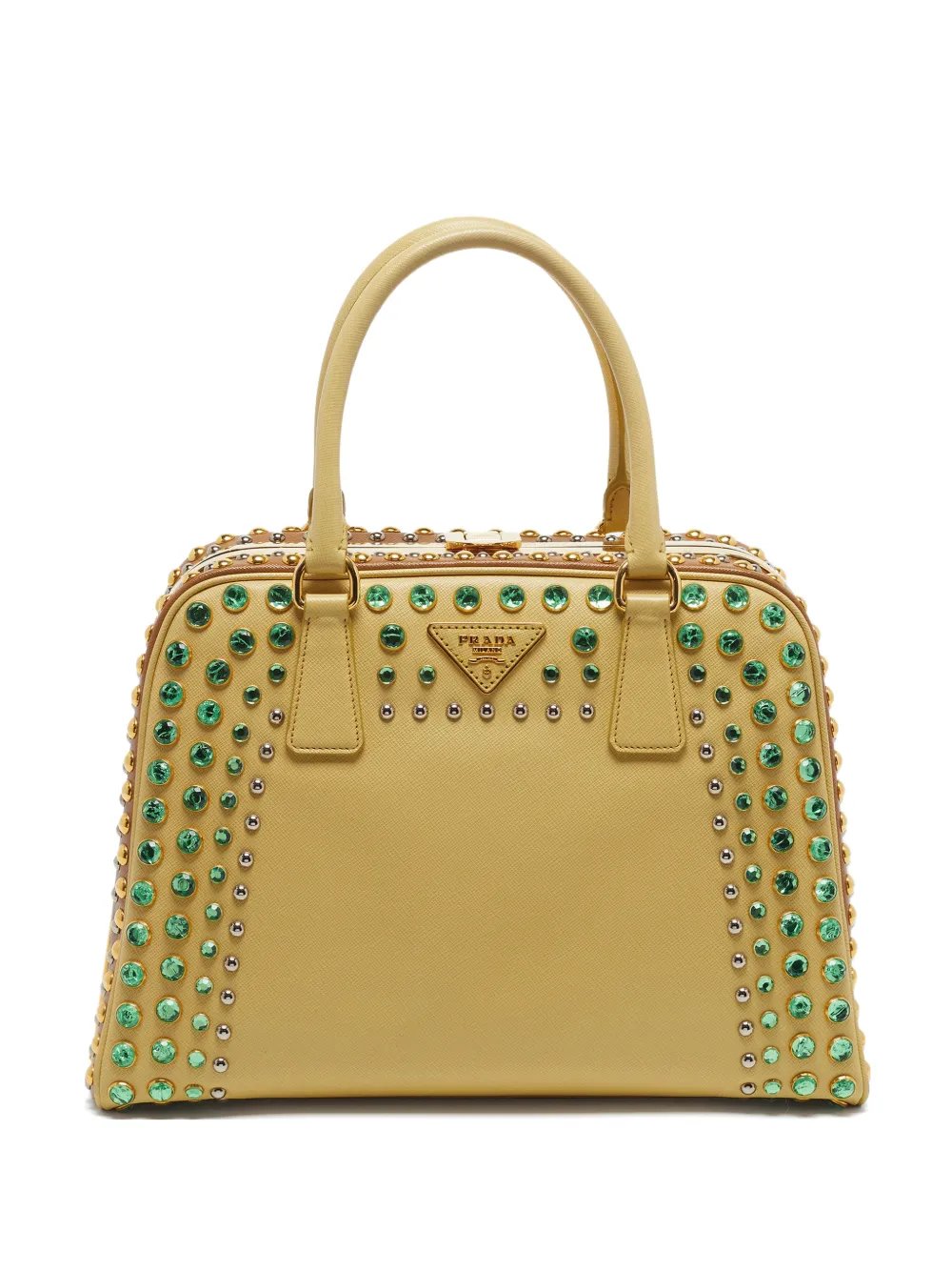 Pyramid Saffiano Lux tote bag