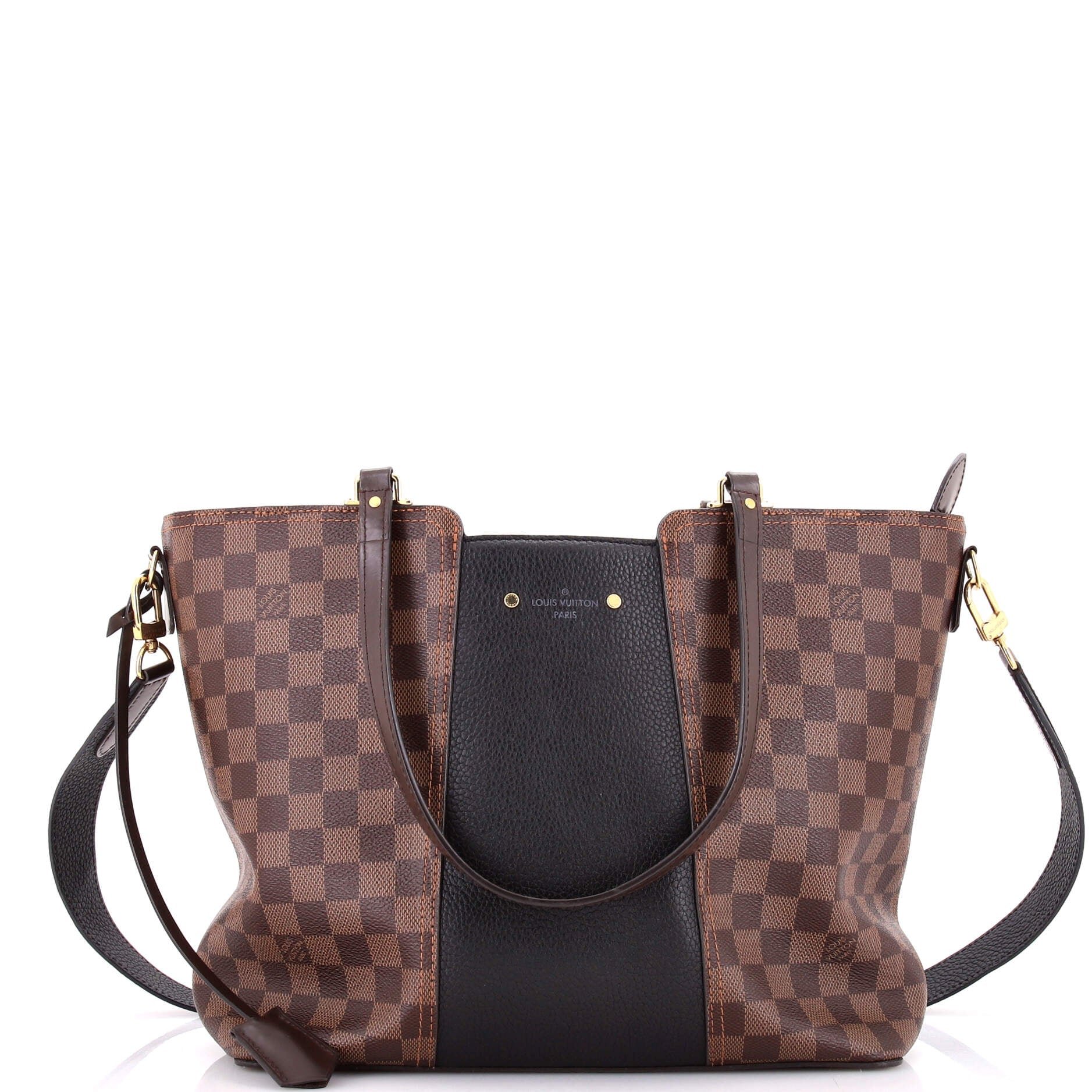 Jersey Handbag Damier with Leather