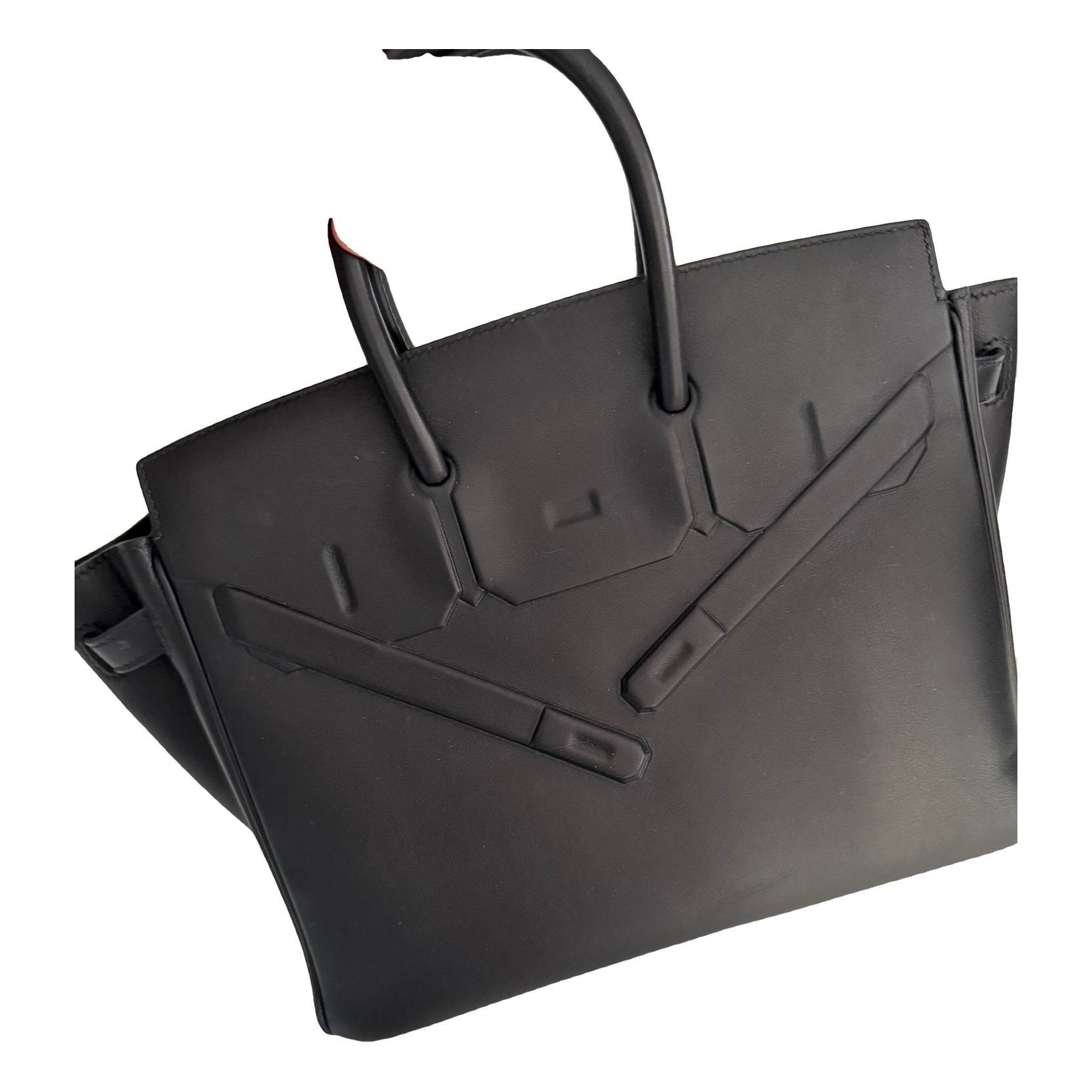 Birkin 25 leather handbag