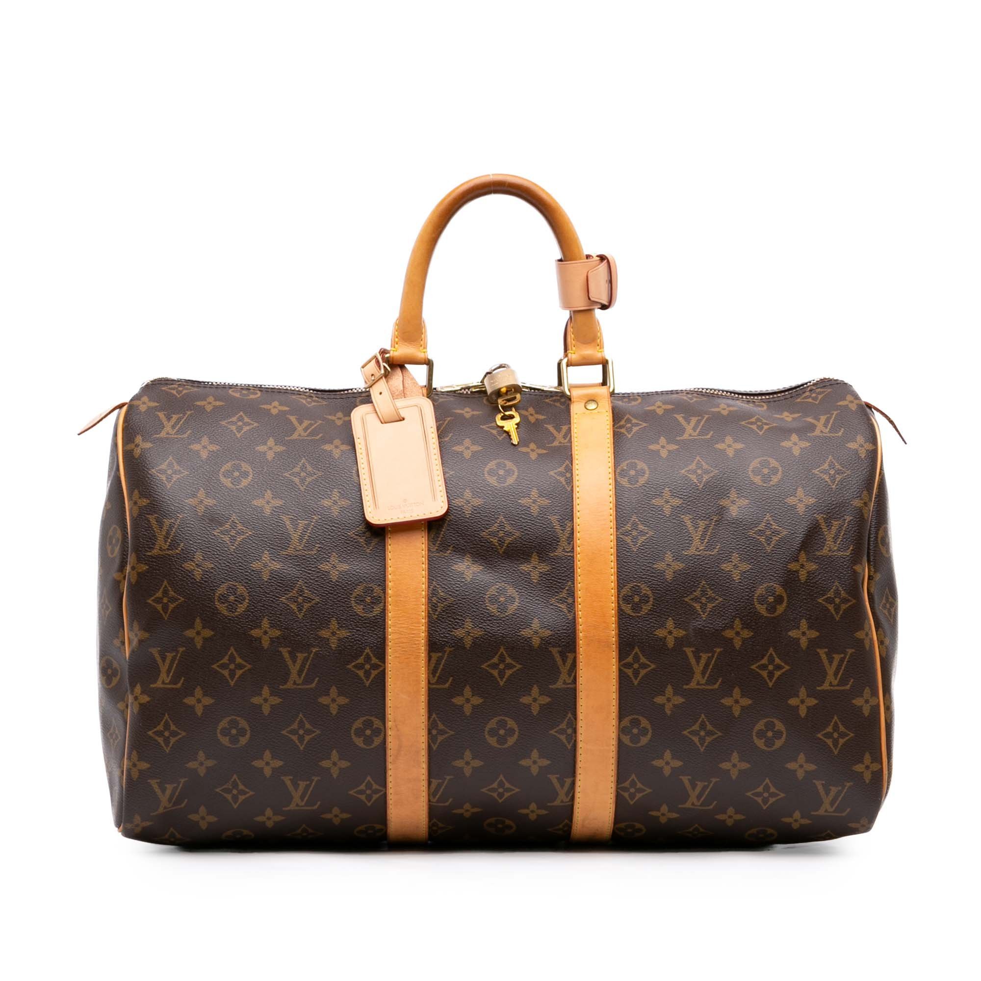 Keepall leather 24h bag