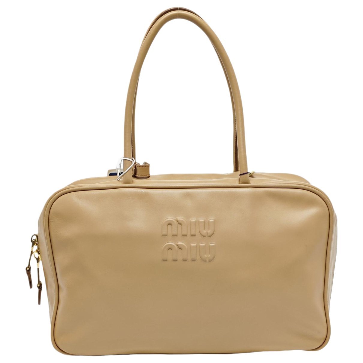 Beau leather handbag