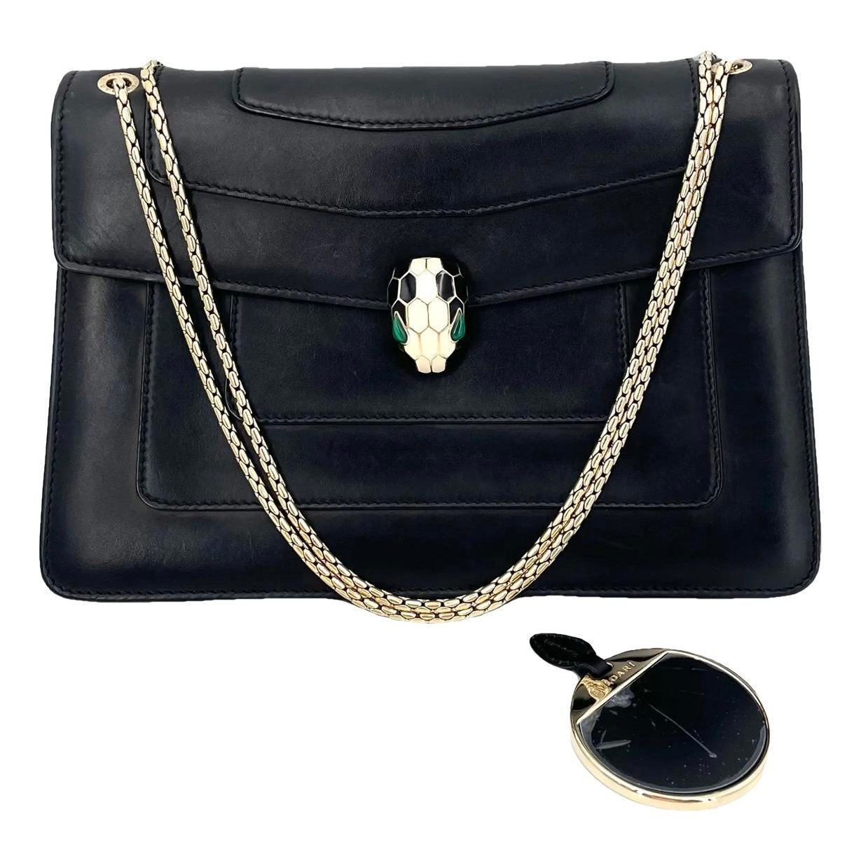 Serpenti leather crossbody bag