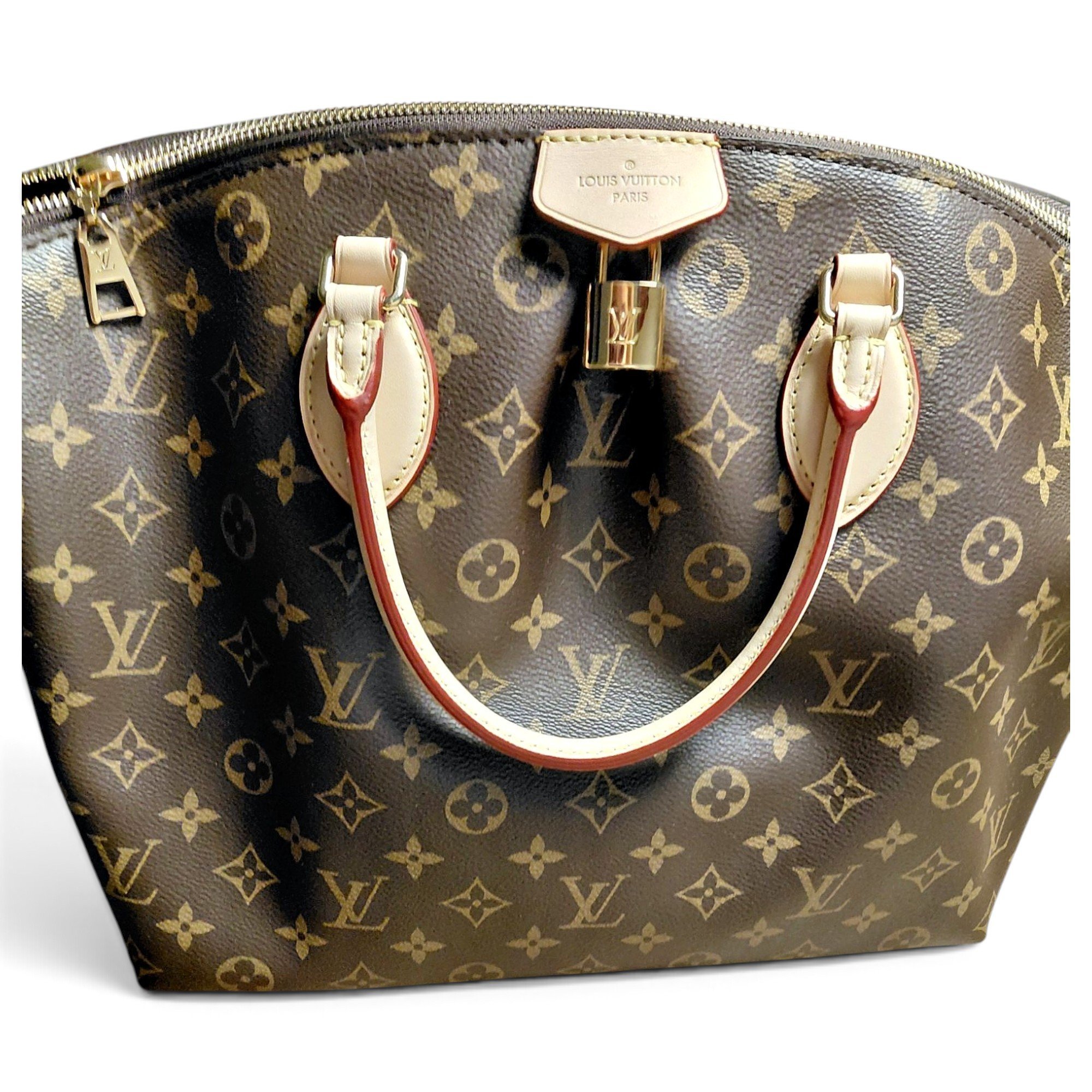 Leather tote