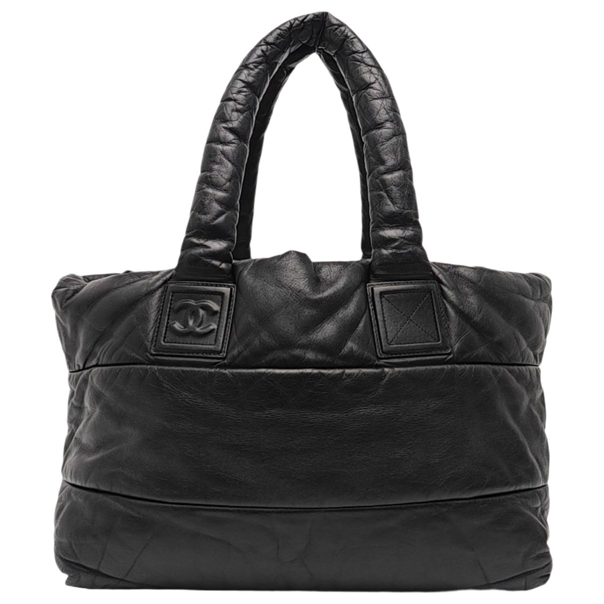 Cocoon leather handbag
