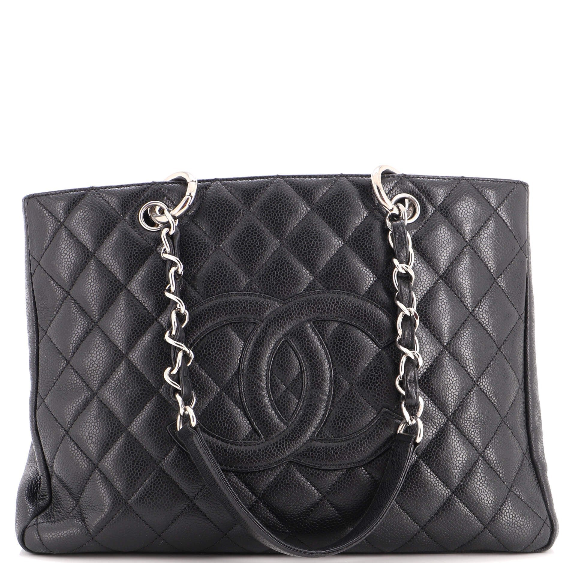 Classic CC Shopping leather tote