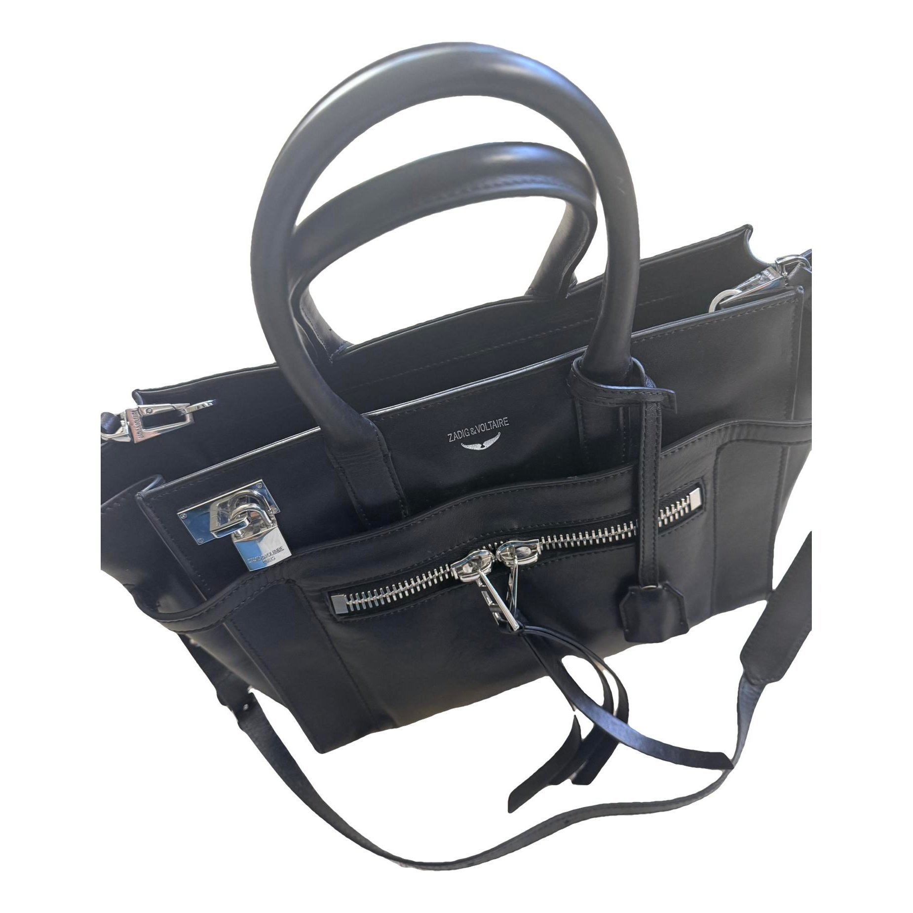 Candide leather handbag