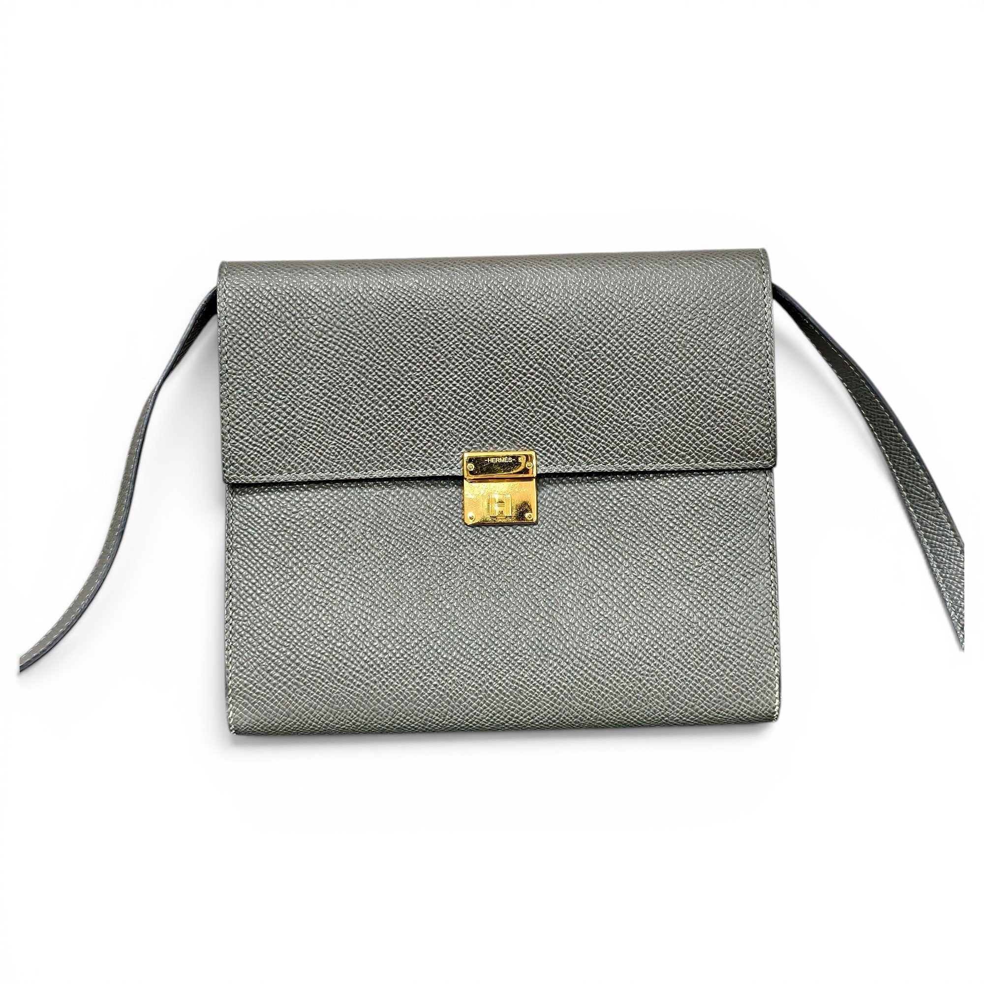 Clic 16 leather crossbody bag