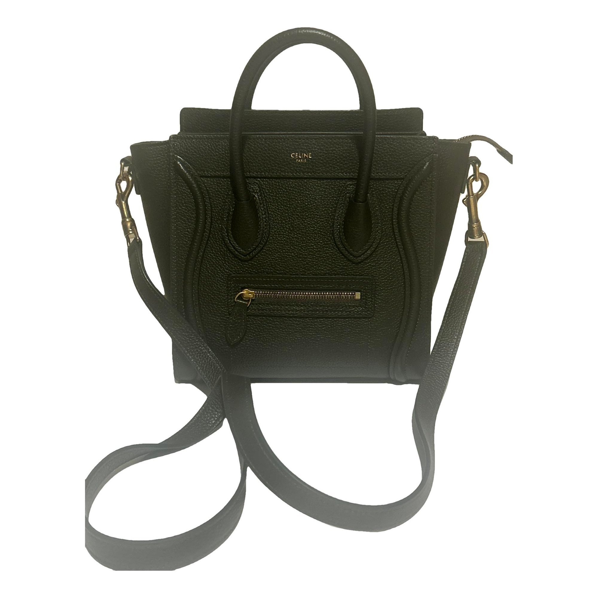 Luggage leather handbag