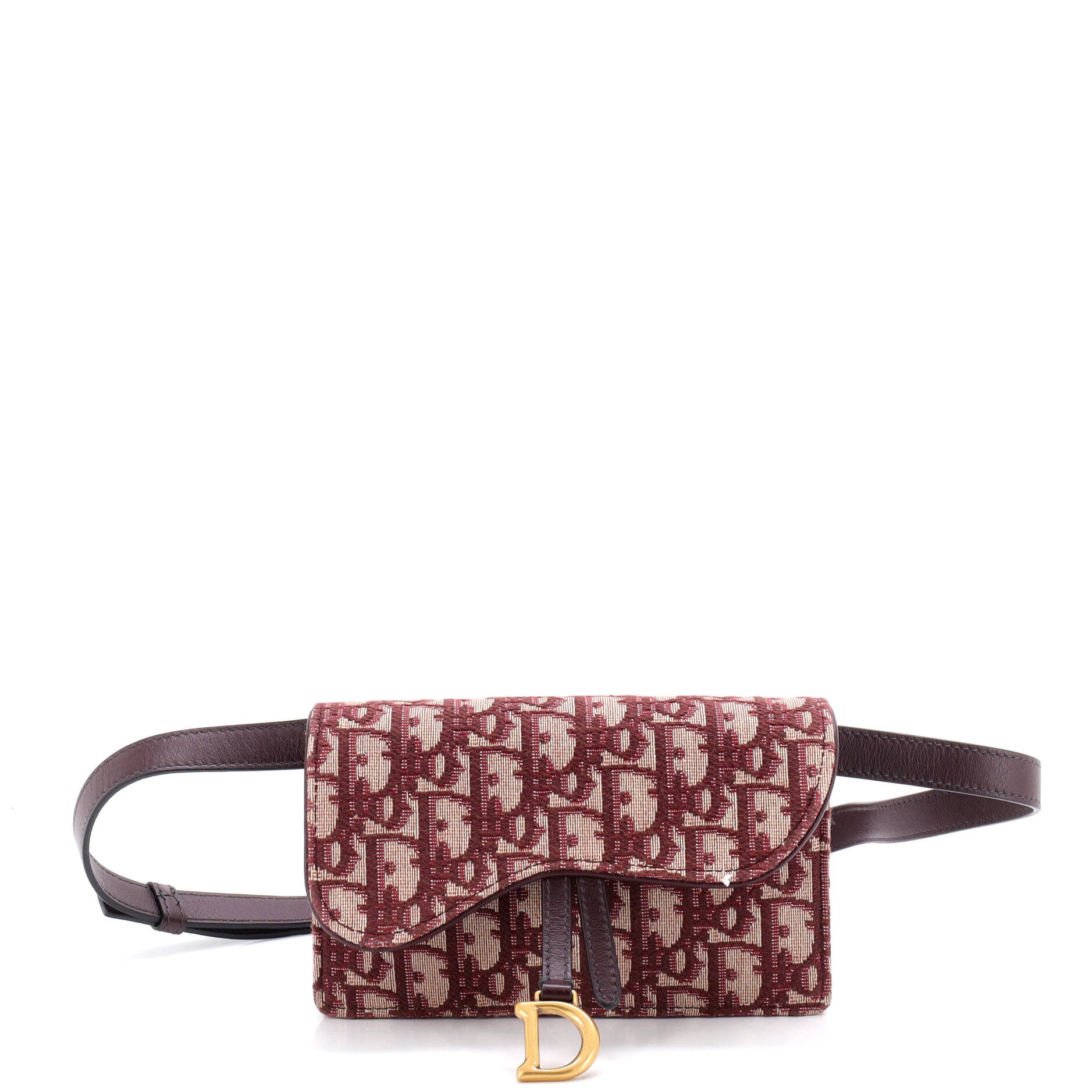 Dior Saddle Rectangular Belt Bag Oblique Canvas