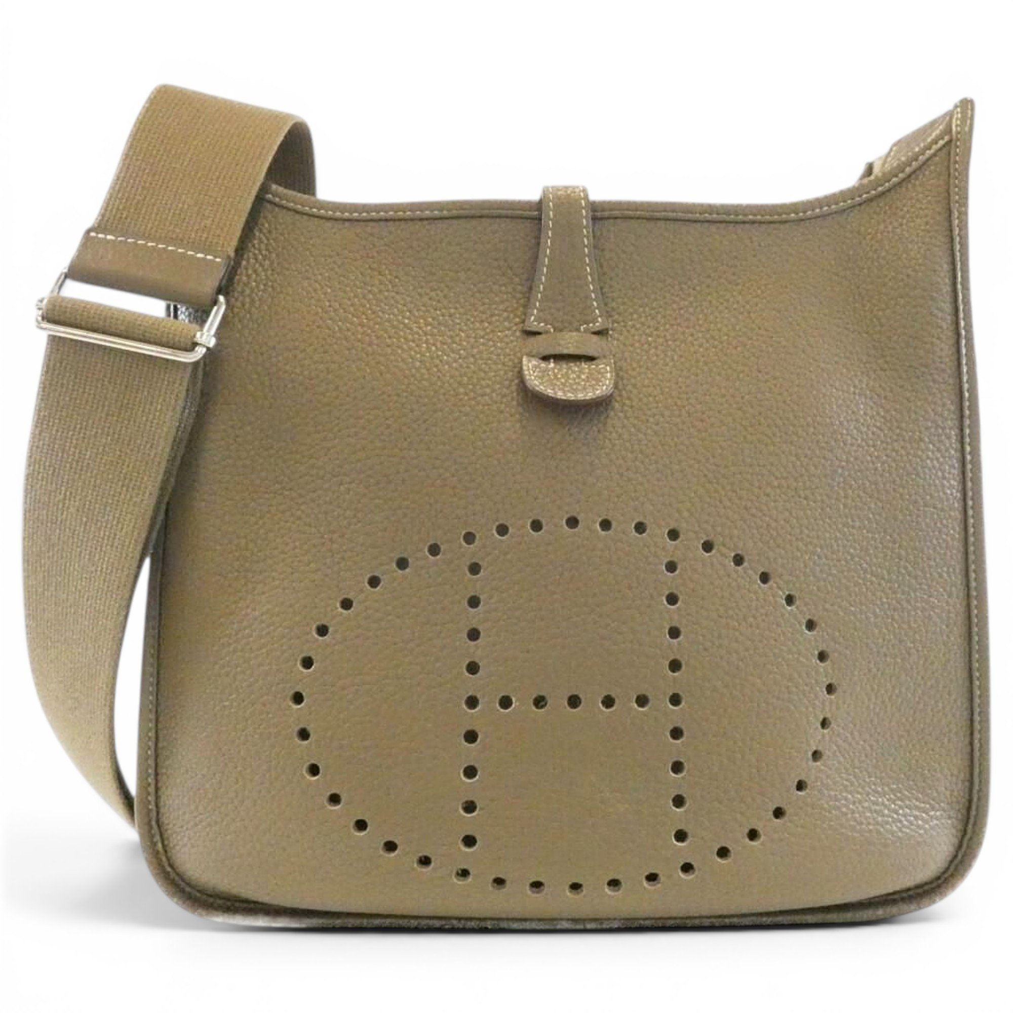 Evelyne leather handbag