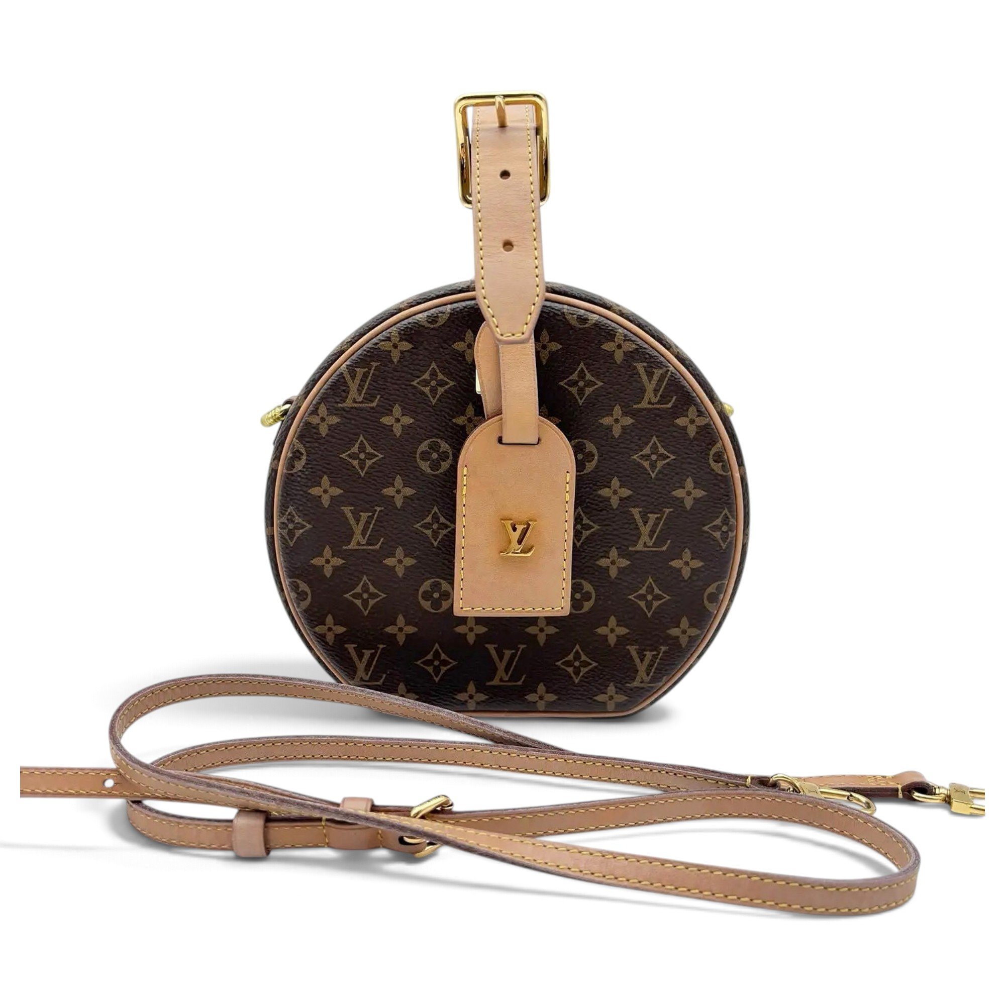 Petite Boîte Chapeau leather crossbody bag