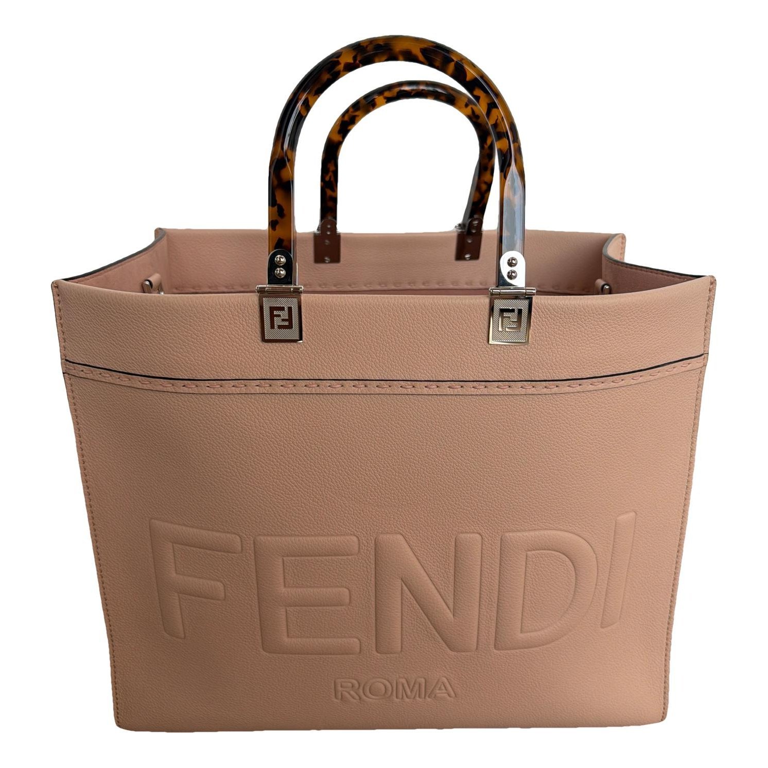 Sunshine leather tote