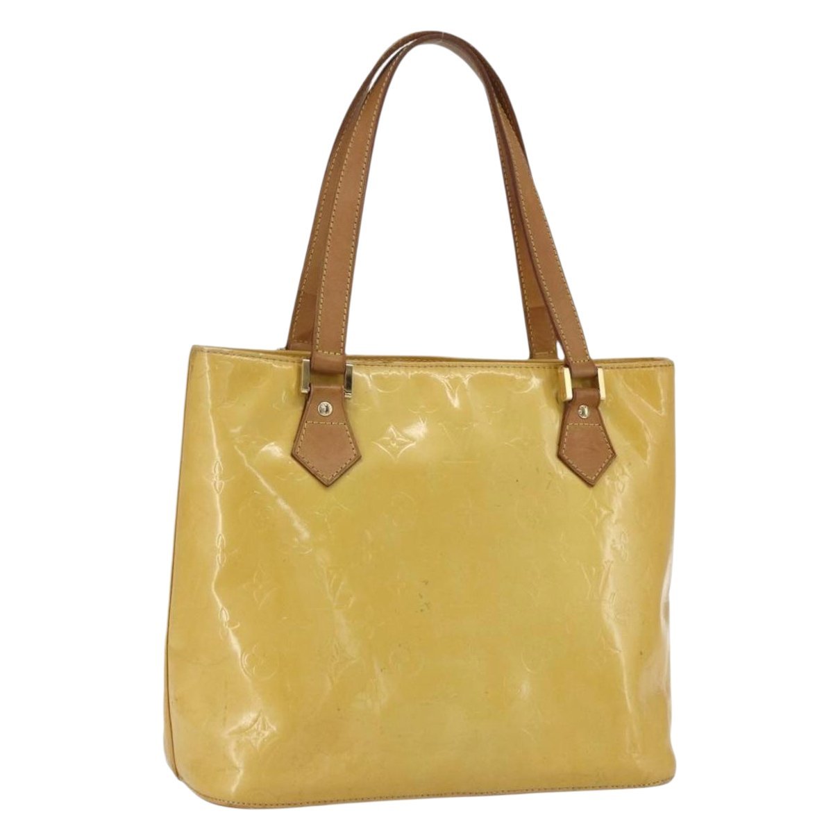 Houston patent leather handbag
