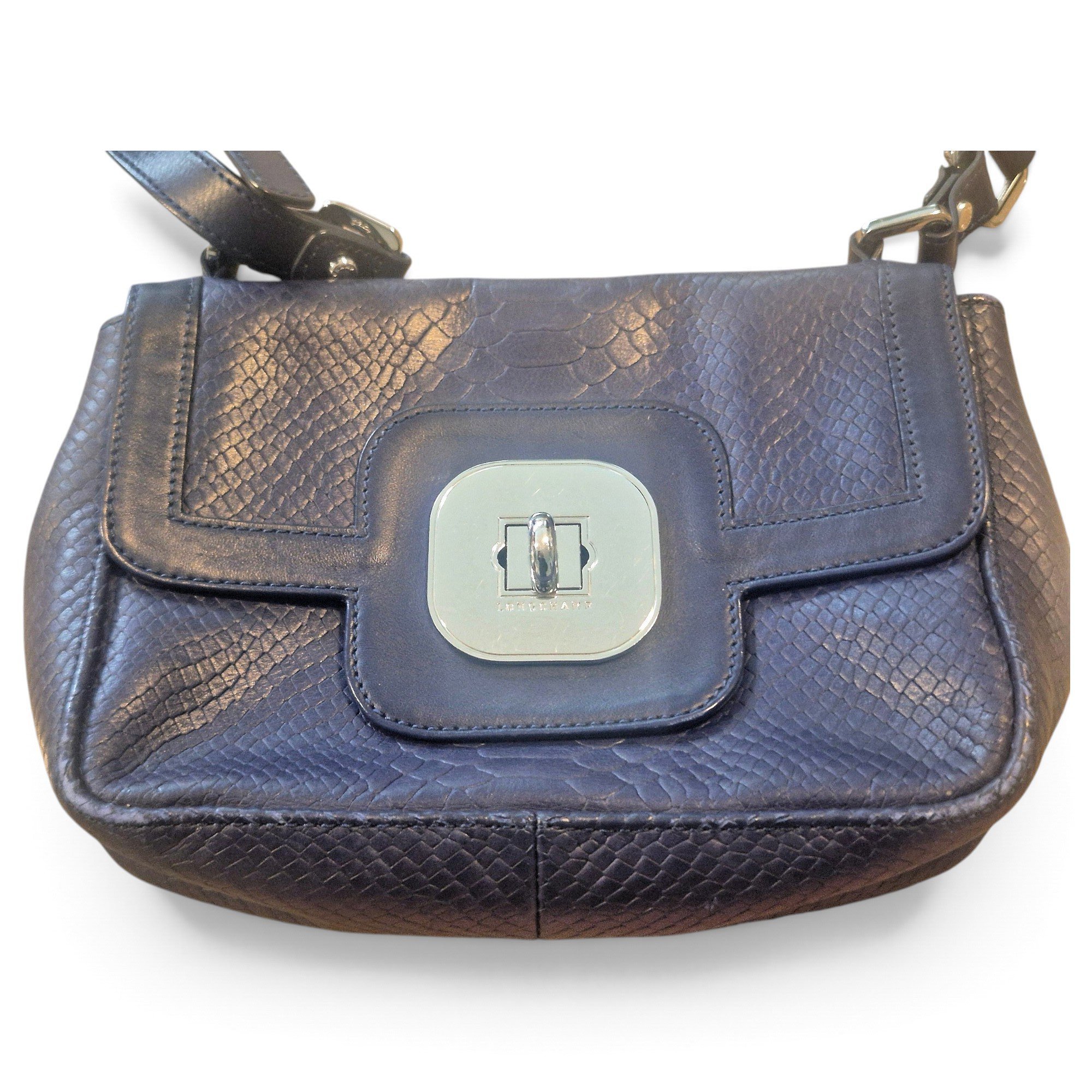 Mademoiselle leather crossbody bag