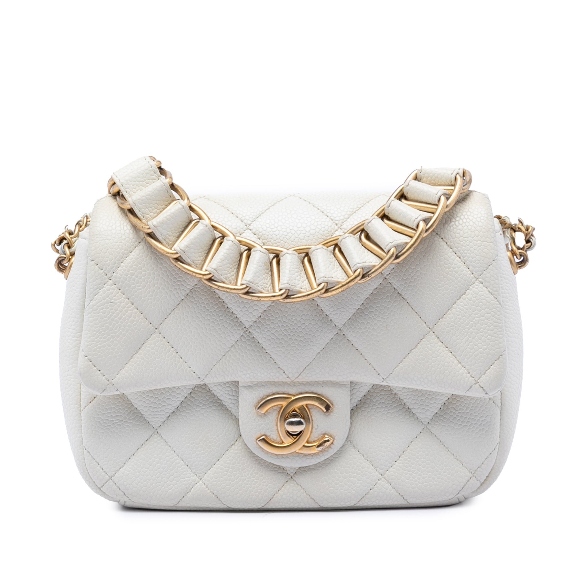 Leather mini bag