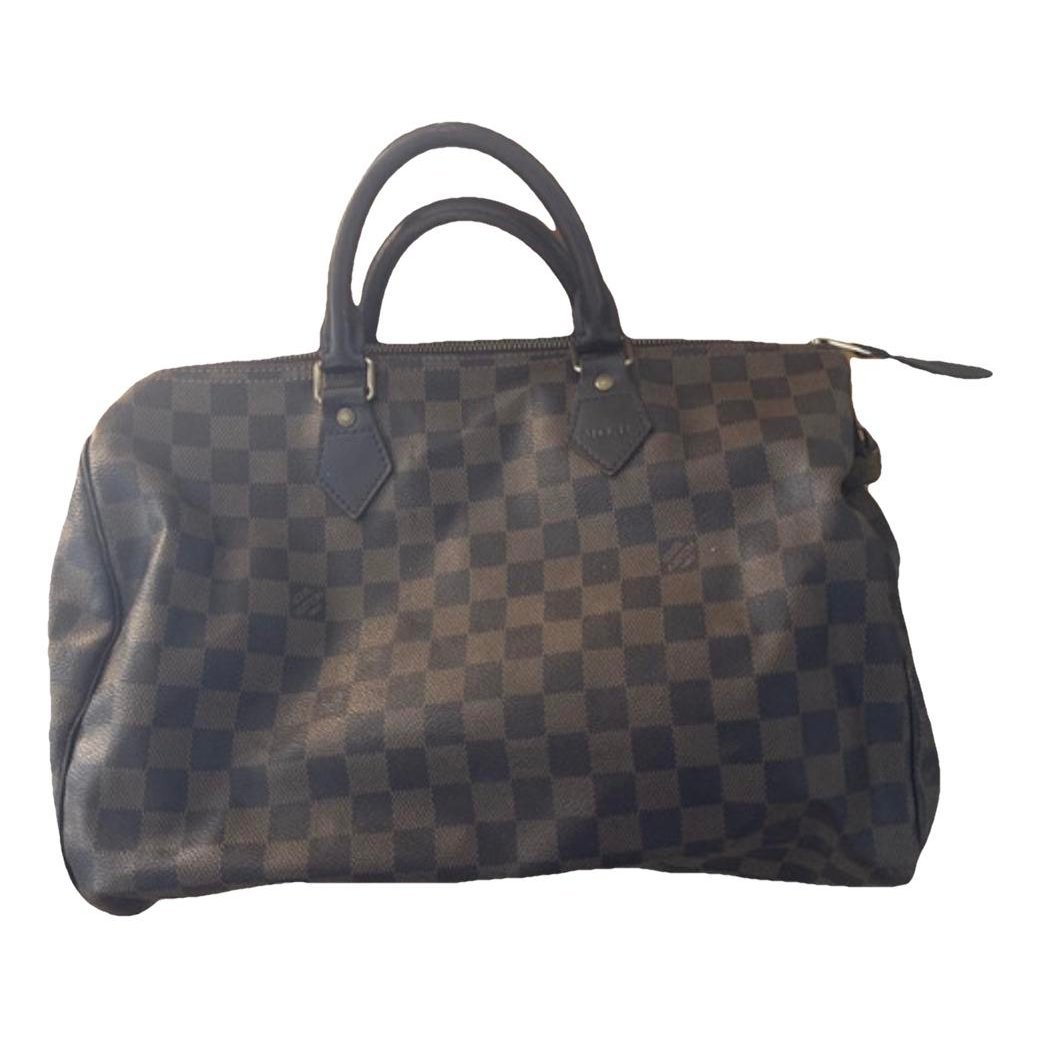 Speedy leather handbag