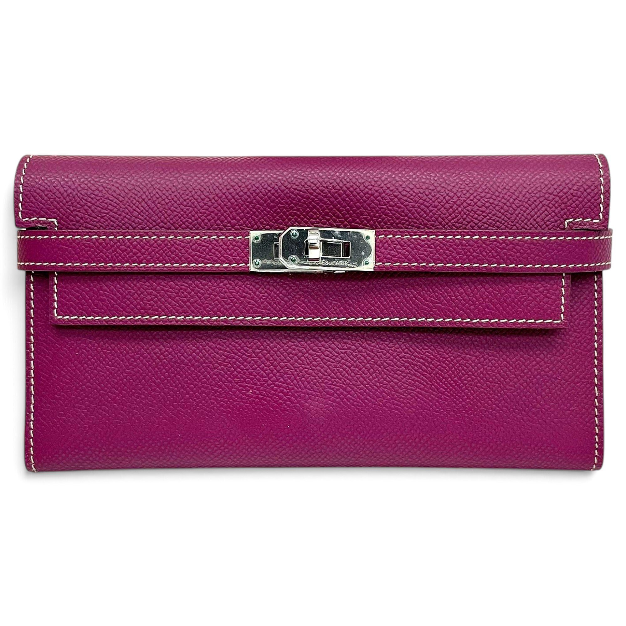 Kelly to go leather clutch bag