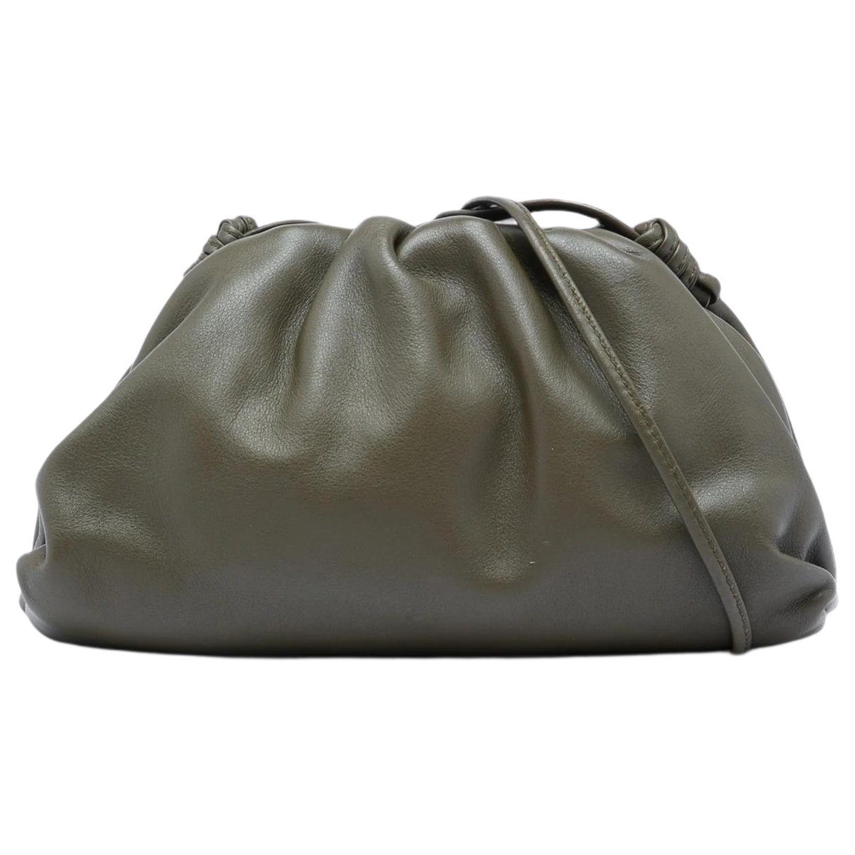 Pouch leather crossbody bag