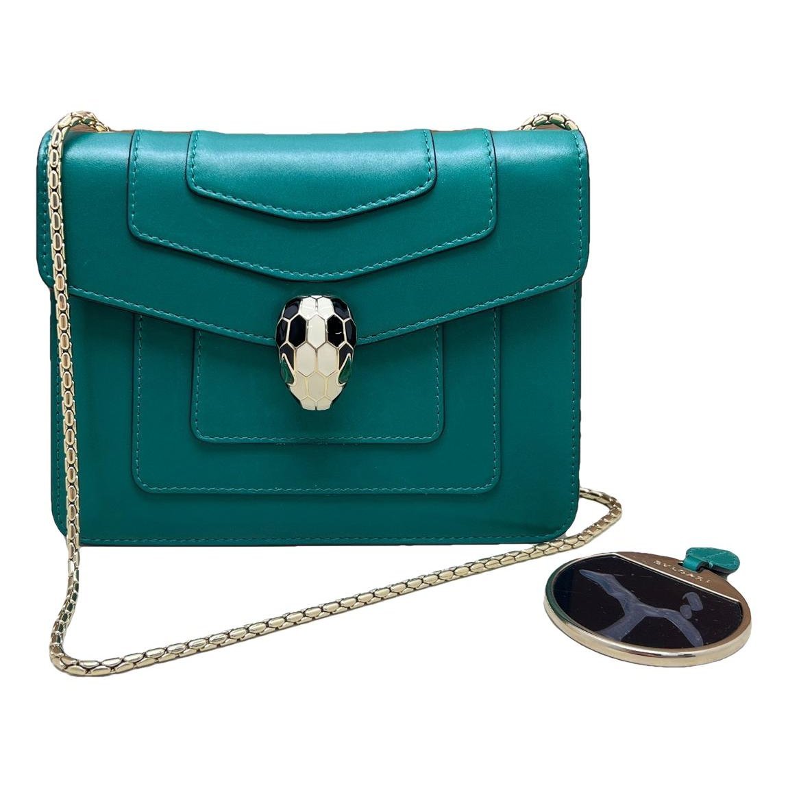 Serpenti leather crossbody bag