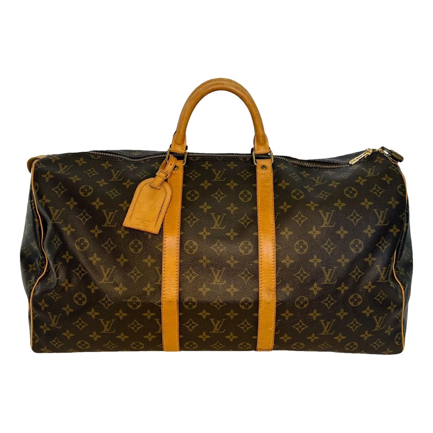 Keepall leather 48h bag