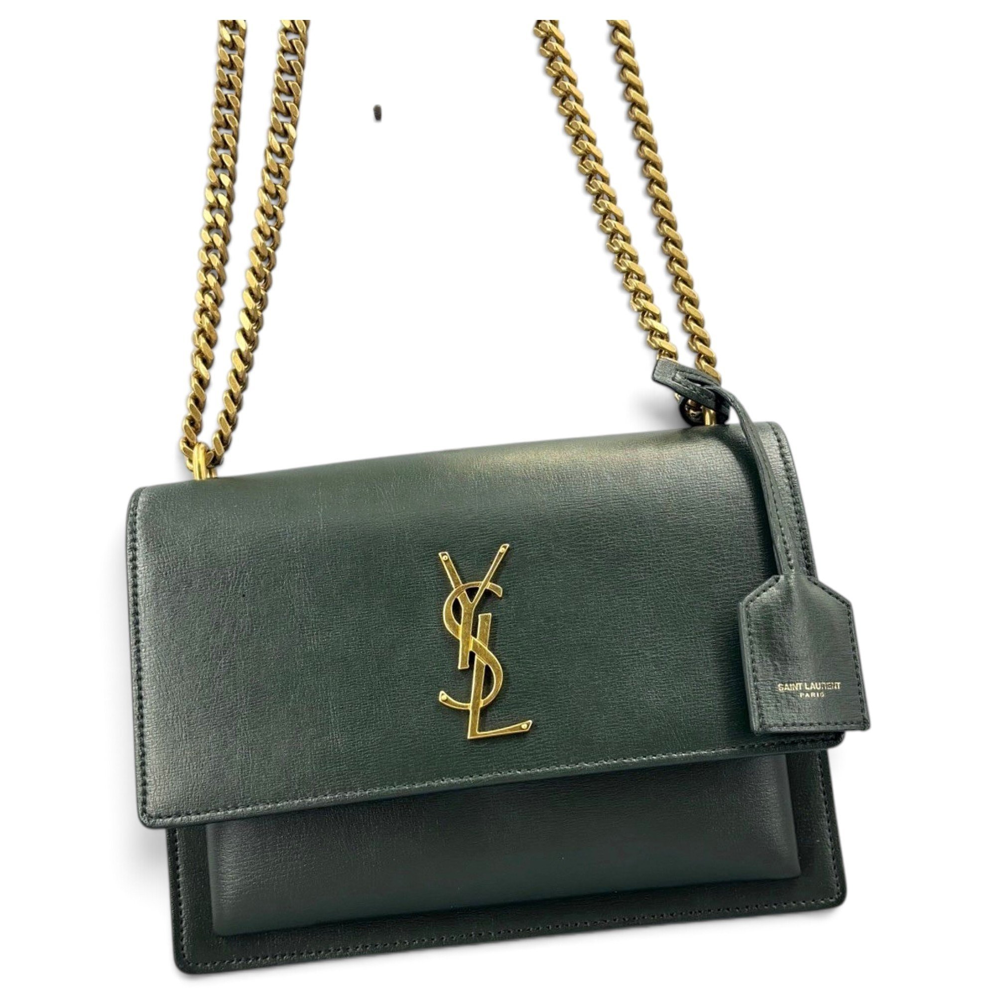 Sunset leather handbag