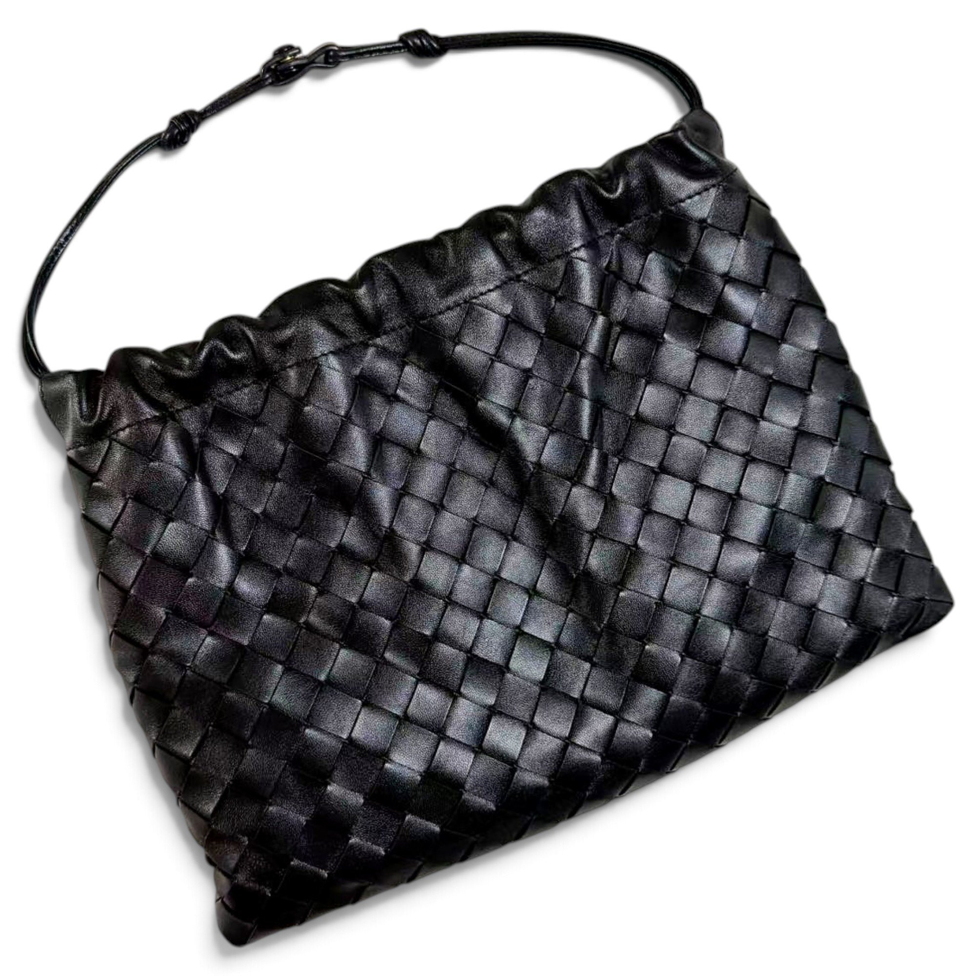 Dustbag leather handbag