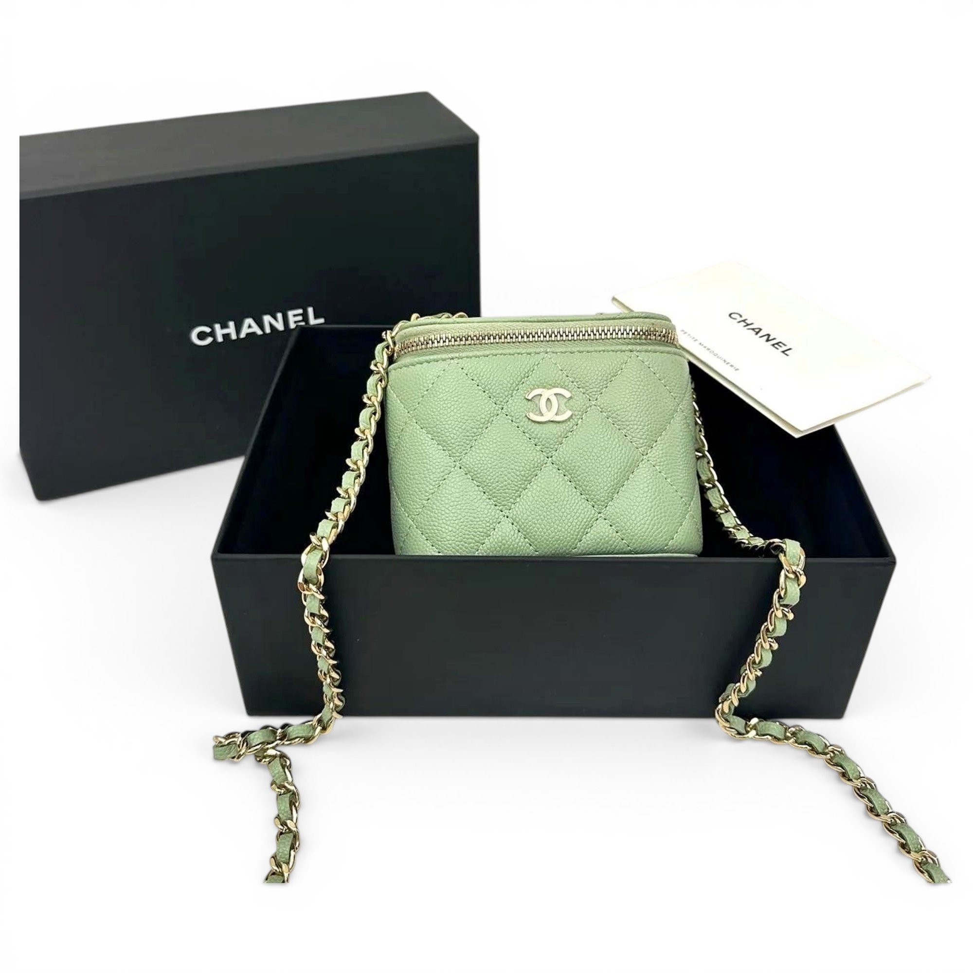 Leather mini bag