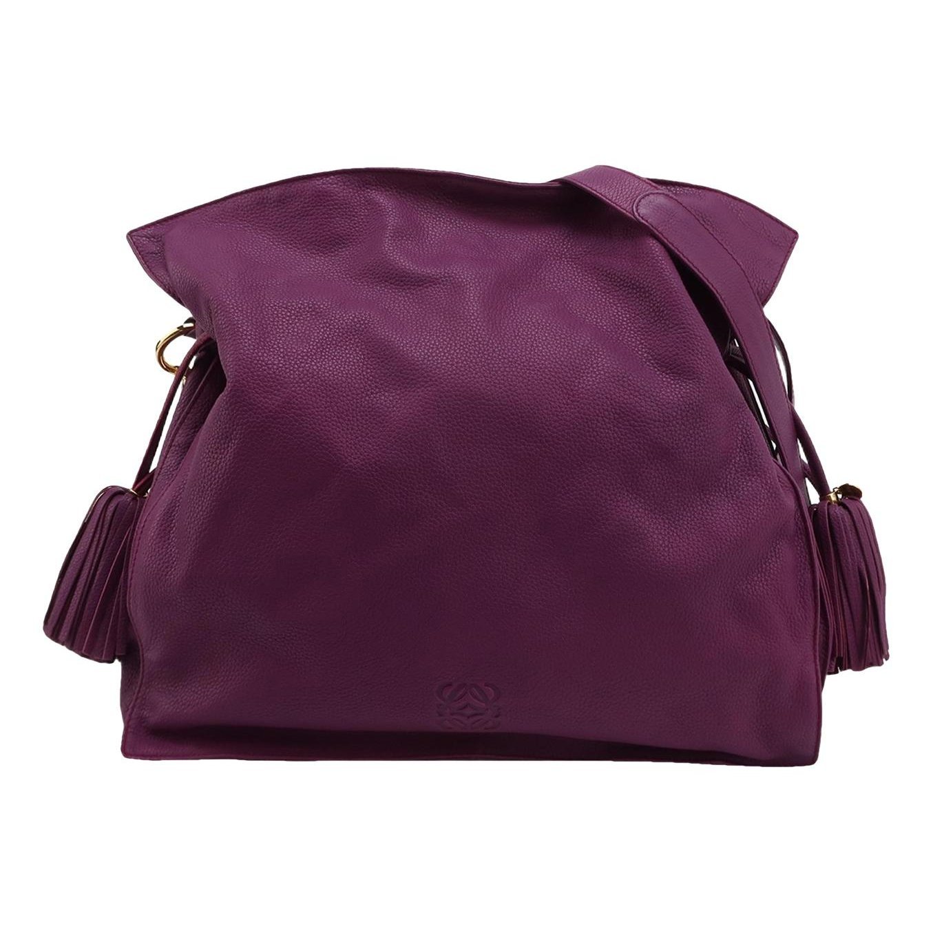 Flamenco leather crossbody bag